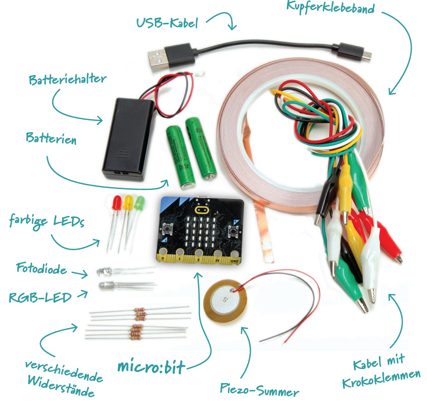 JOY-IT Abenteuer Elektronik MicroBit-V2, Open Roberta Edition JOY-IT Abenteuer Elektronik MicroBit-V2, Open Roberta Edition