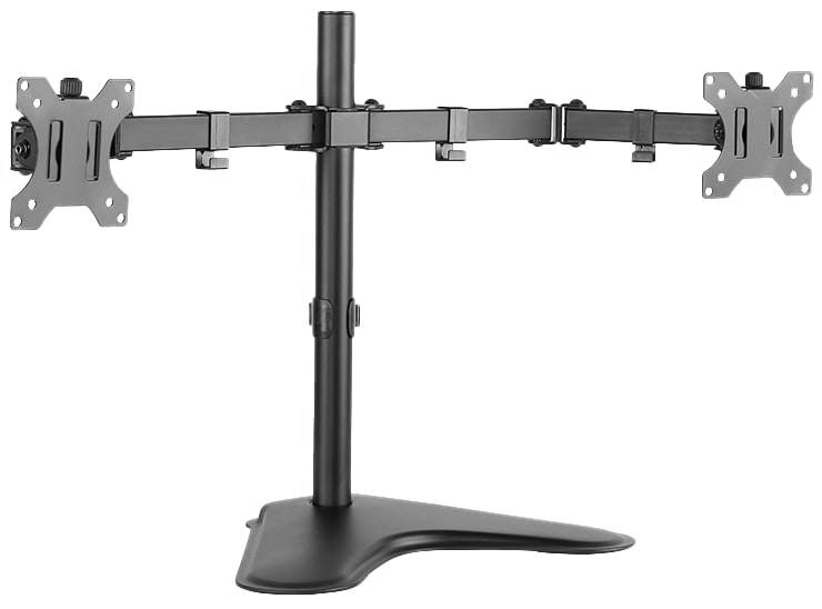 LOGILINK Monitorständer BP0045 2fach 13-32, Stahl LOGILINK Monitorständer BP0045 2fach 13-32, Stahl