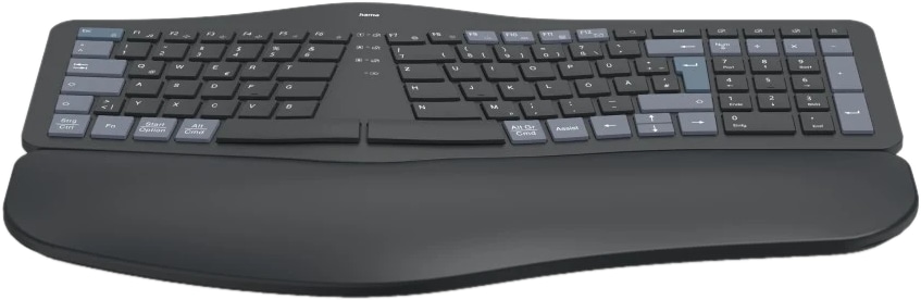 HAMA Tastatur 173071 WK-900 Ergo