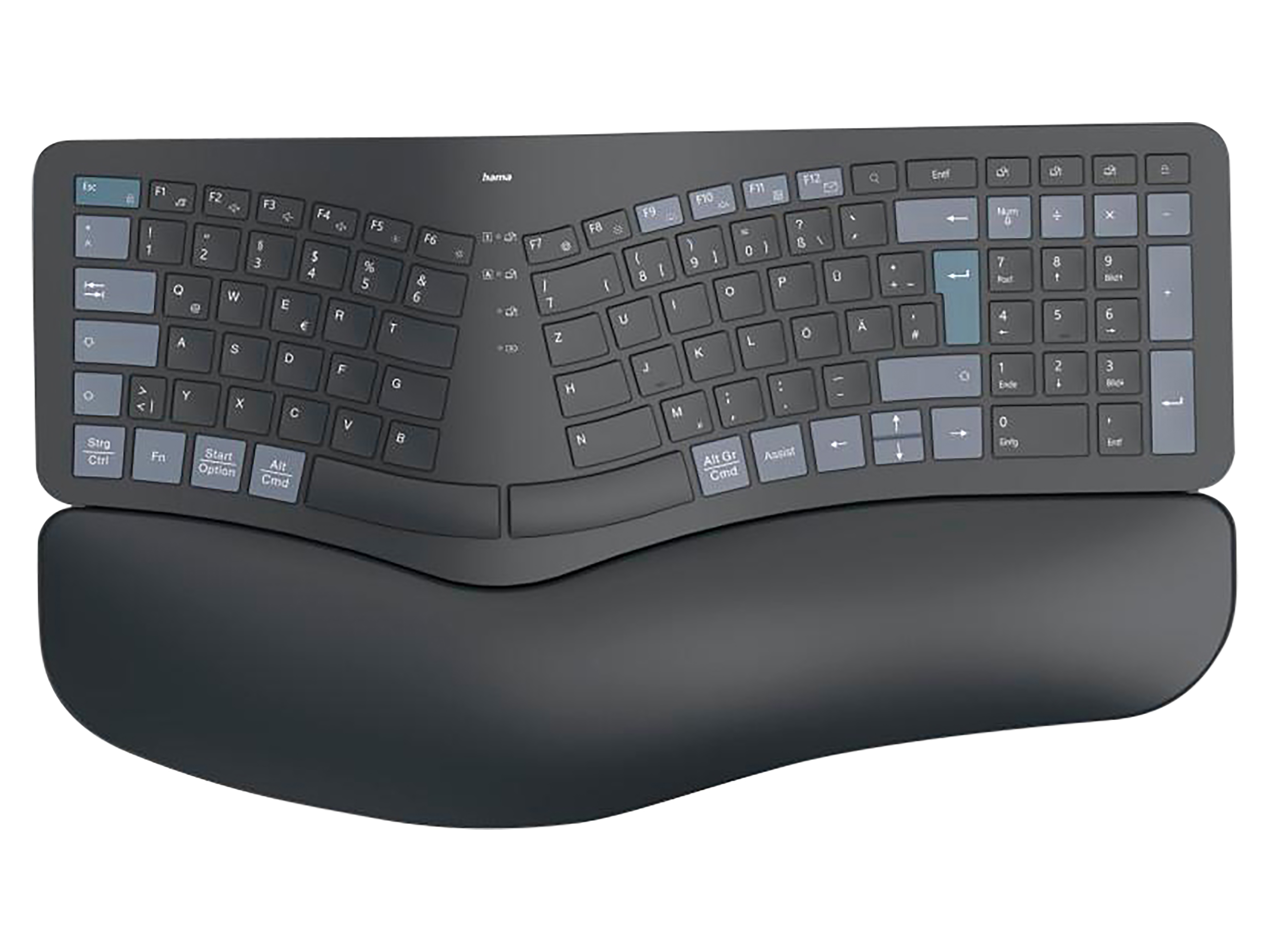 HAMA Tastatur 173071 WK-900 Ergo