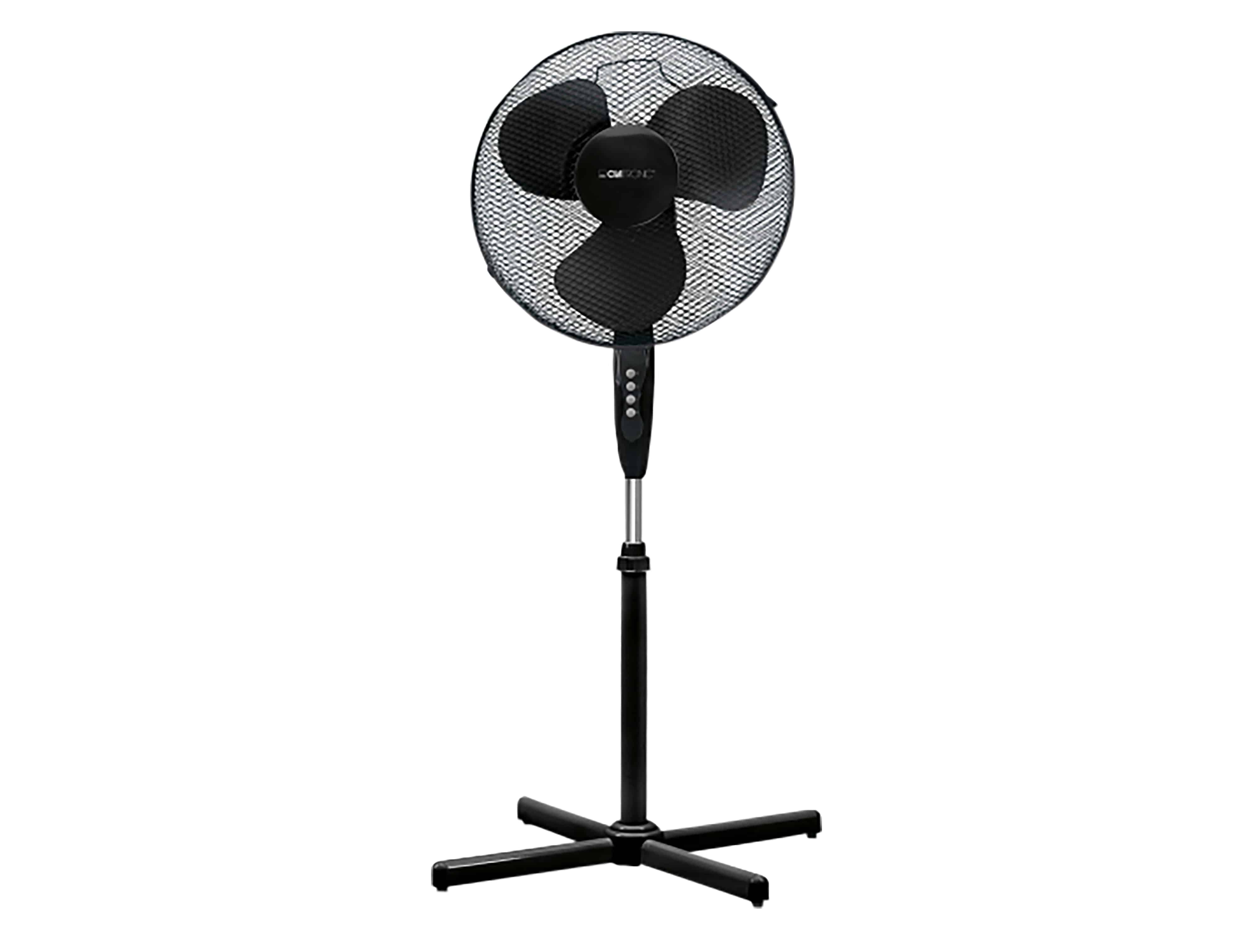 CLATRONIC Standventilator VL 3603 S, Ø 40cm, schwarz, 3 Stufen, 50 W