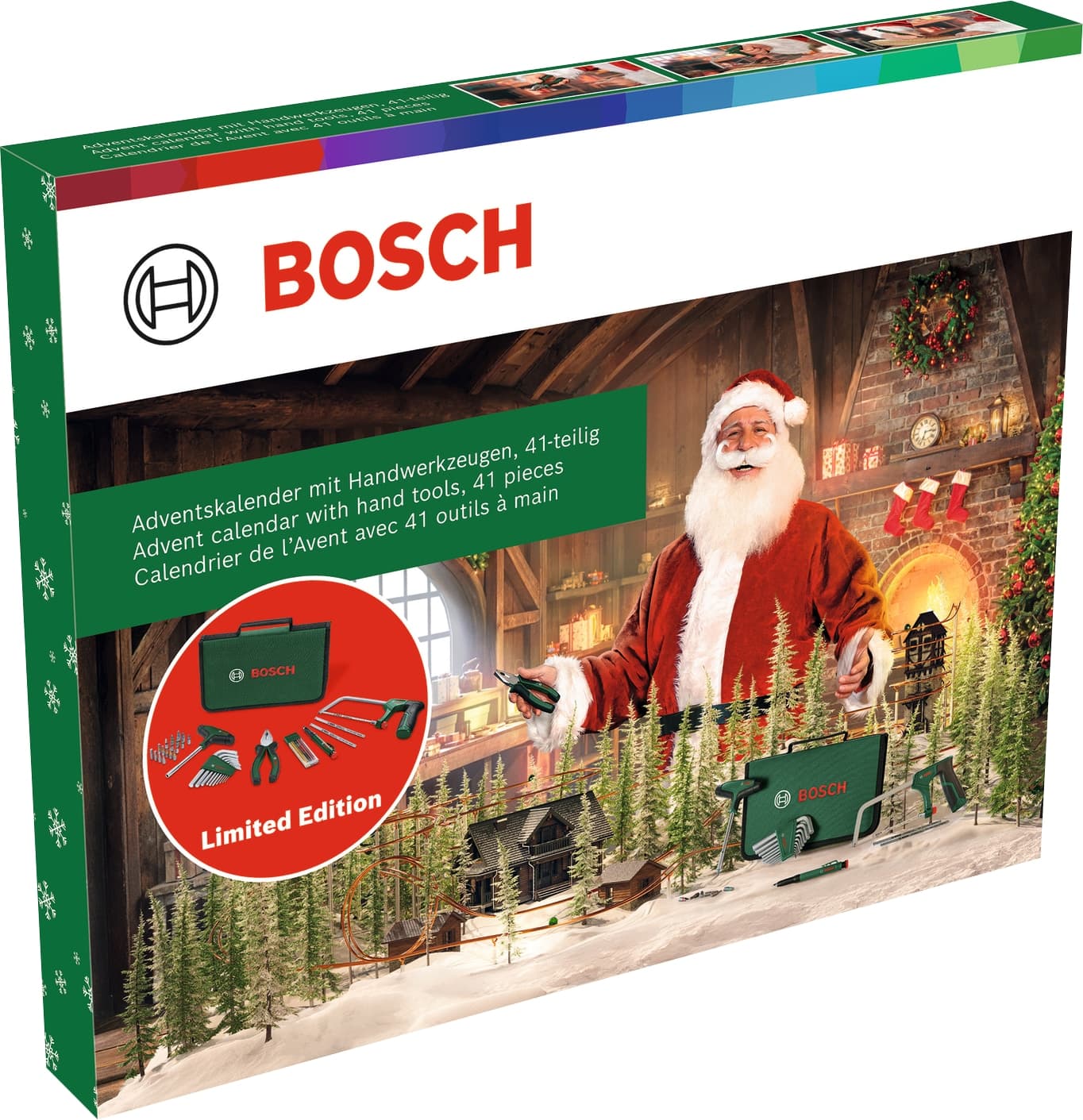 BOSCH Adventskalender 2025, 1600A039HD, 41-teilig