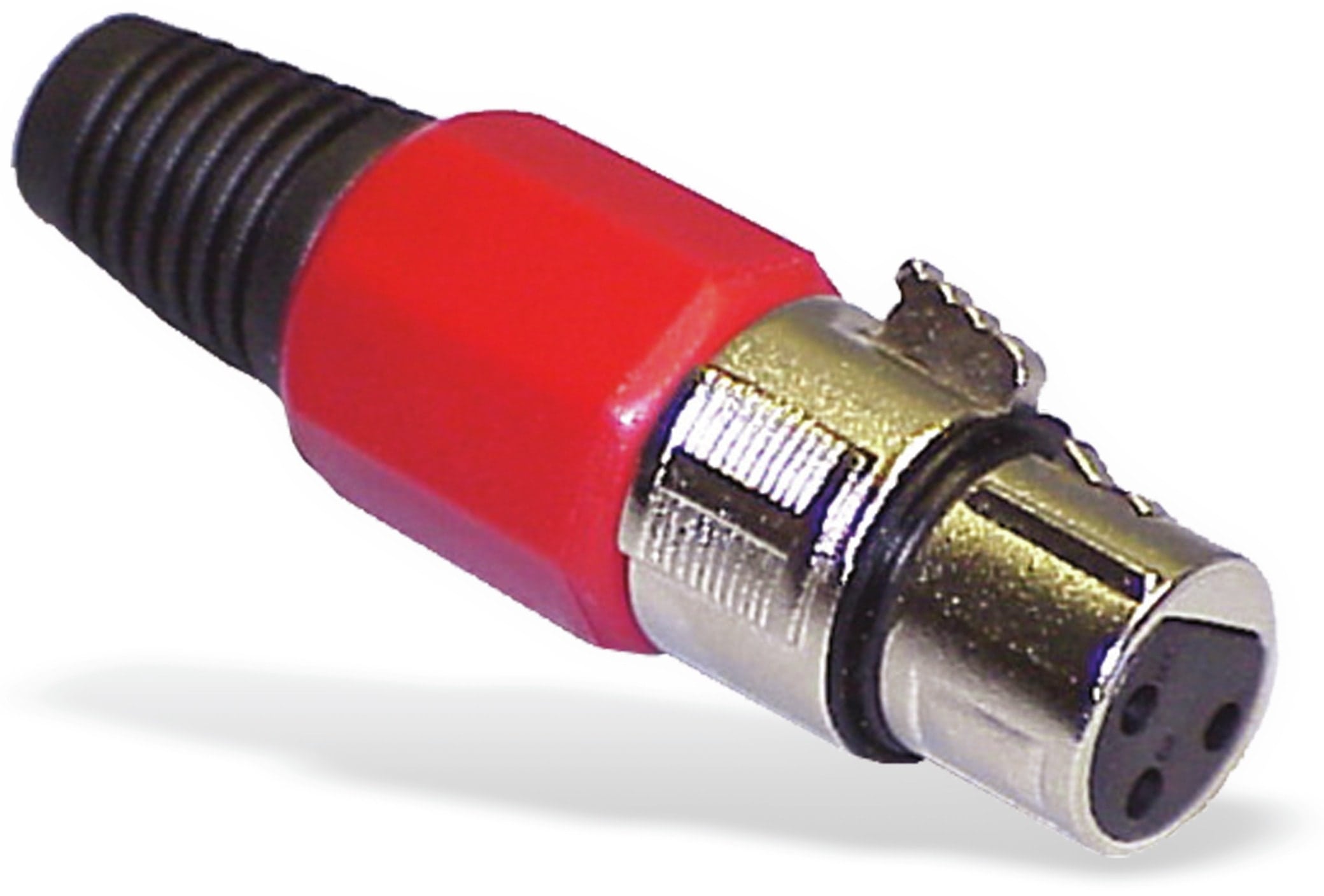 S-IMPULS XLR-Kupplung, 3-polig, rot S-IMPULS XLR-Kupplung, 3-polig, rot