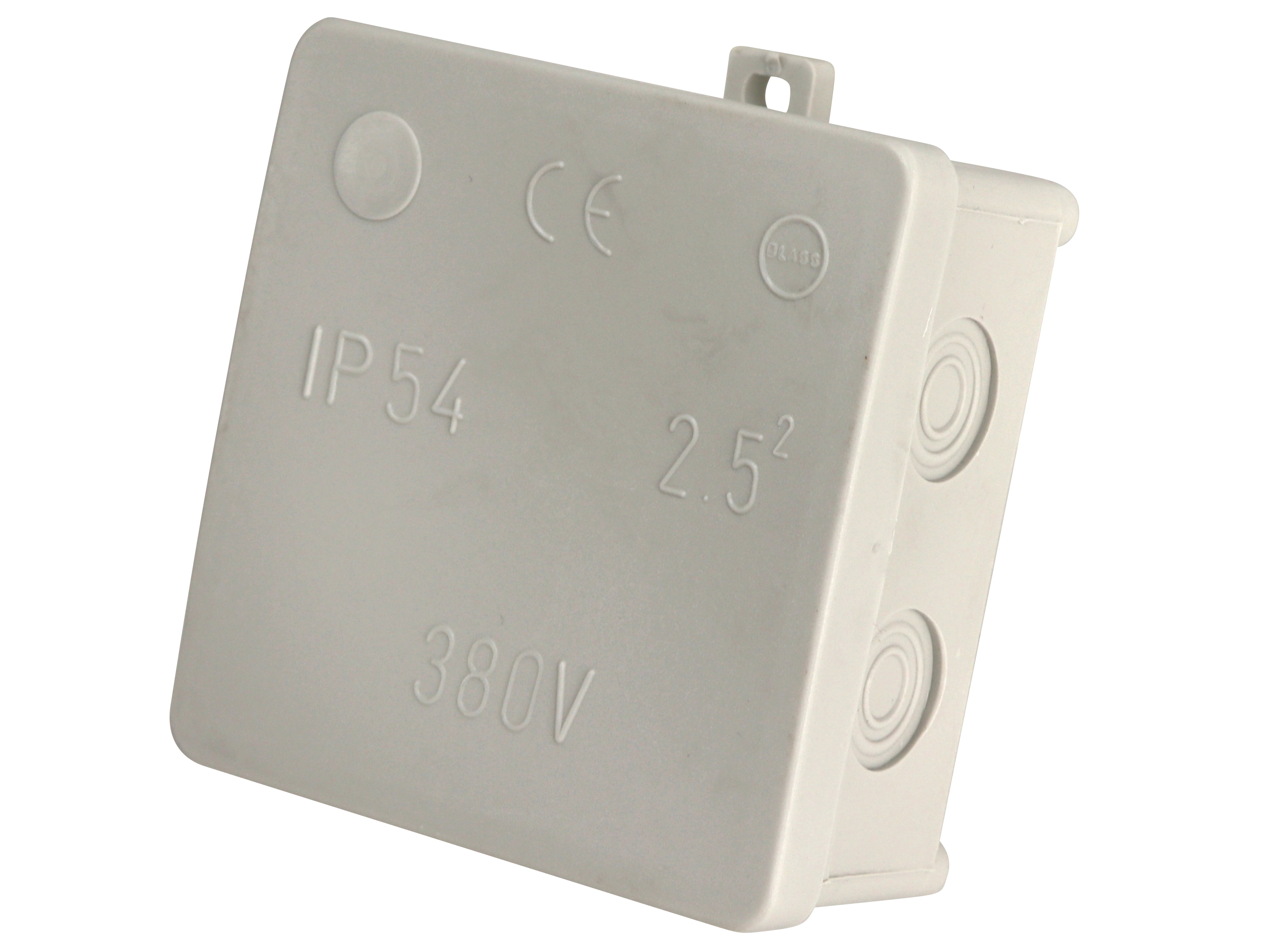 Abzweigdose, AP, IP54, 85x85x40mm, grau Abzweigdose, AP, IP54, 85x85x40mm, grau