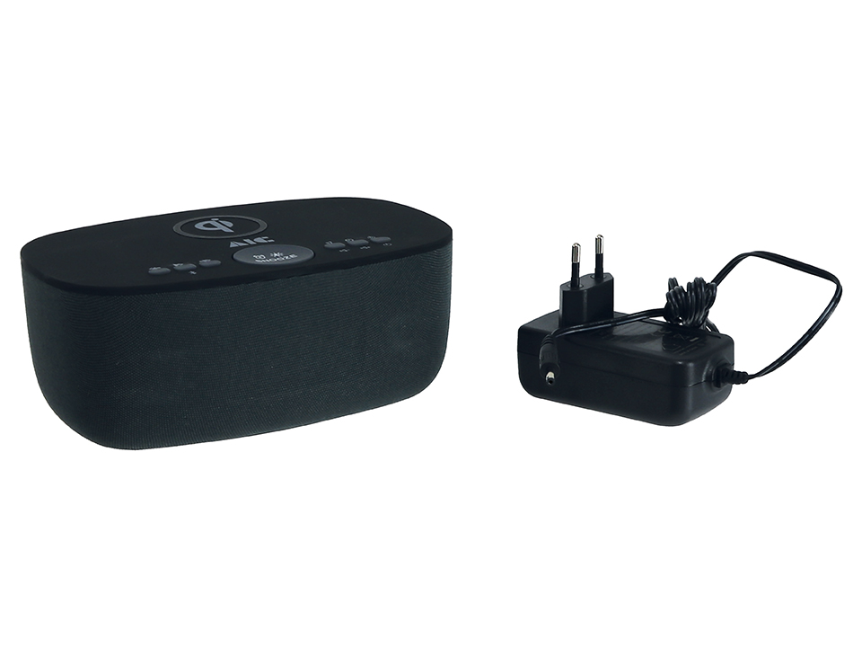 AIC Radiowecker 28 BT, mit QI-Charging-Funktion, schwarz