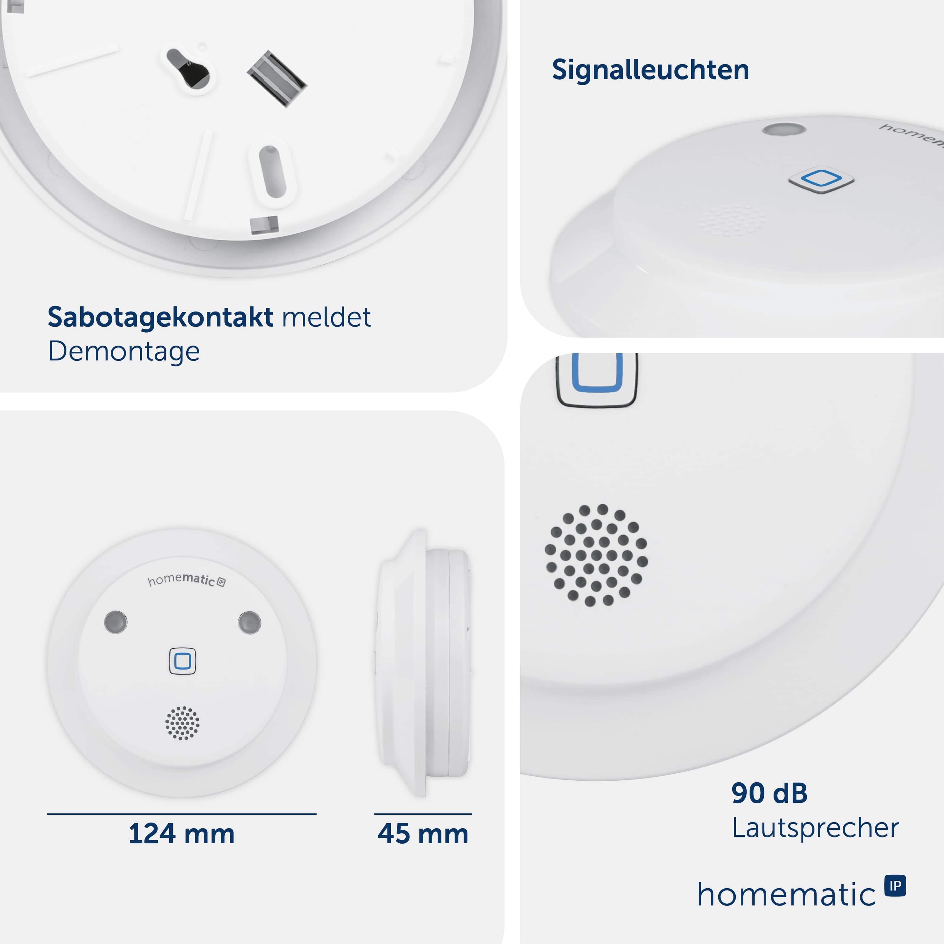 HOMEMATIC IP Smart Home 153825A0, Alarmsirene HOMEMATIC IP Smart Home 153825A0, Alarmsirene