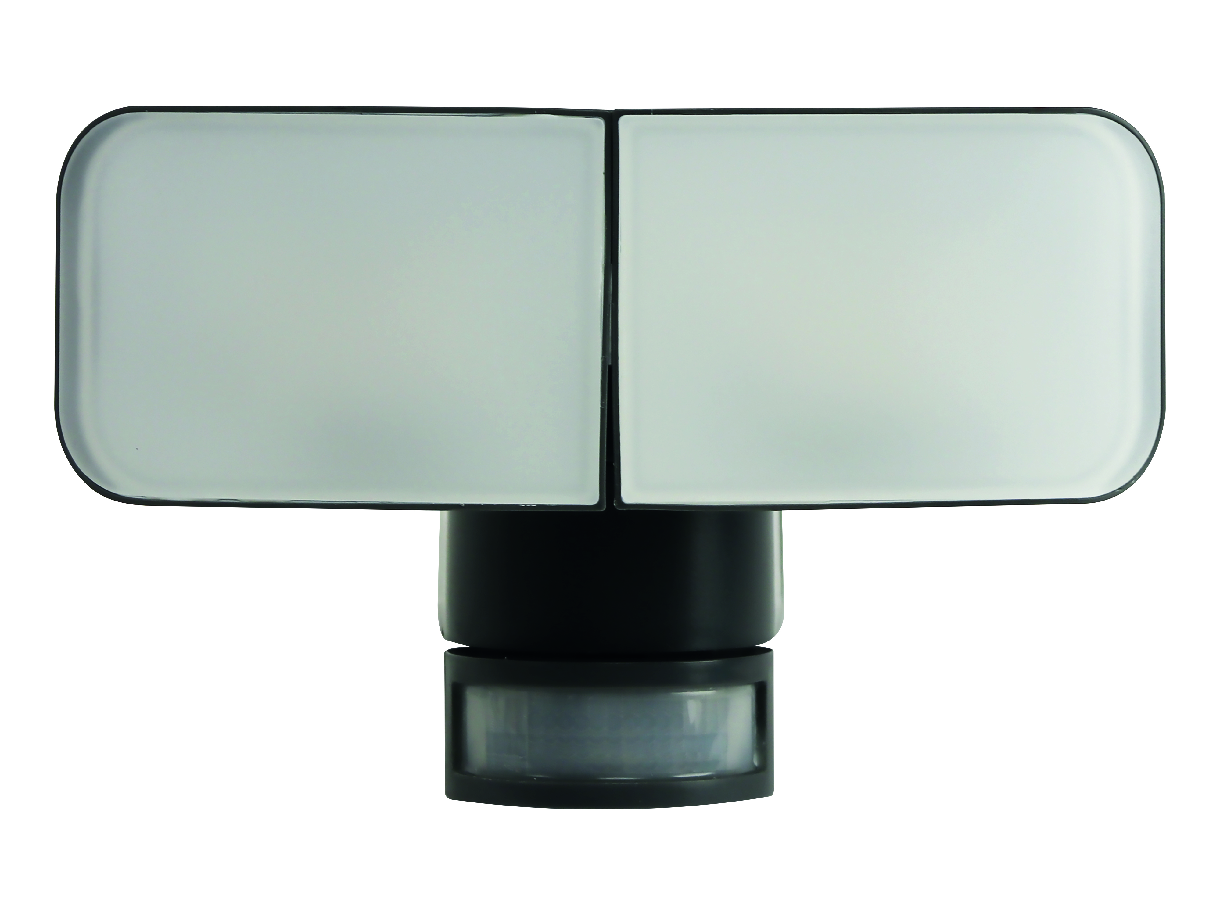 Solar-LED-Wandleuchte 872-S-G, 12 W, 6500 K, 900 lm, kaltweiß, IP44, grau