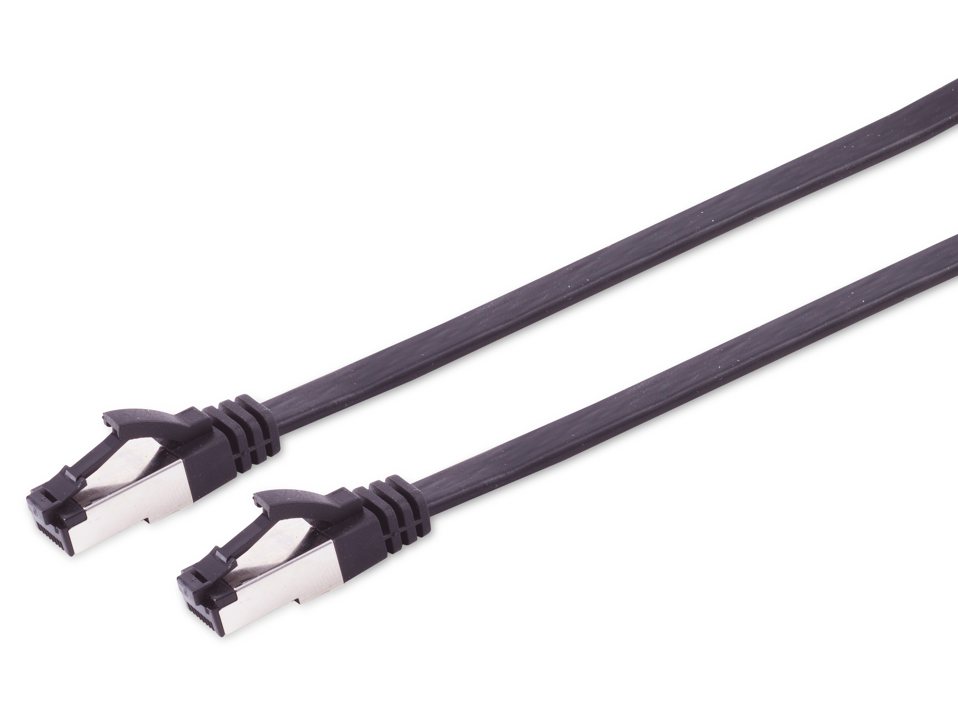 S-IMPULS CAT.8.1 Netzwerkkabel, flach, TPE, schwarz, 1,5 m S-IMPULS CAT.8.1 Netzwerkkabel, flach, TPE, schwarz, 1,5 m