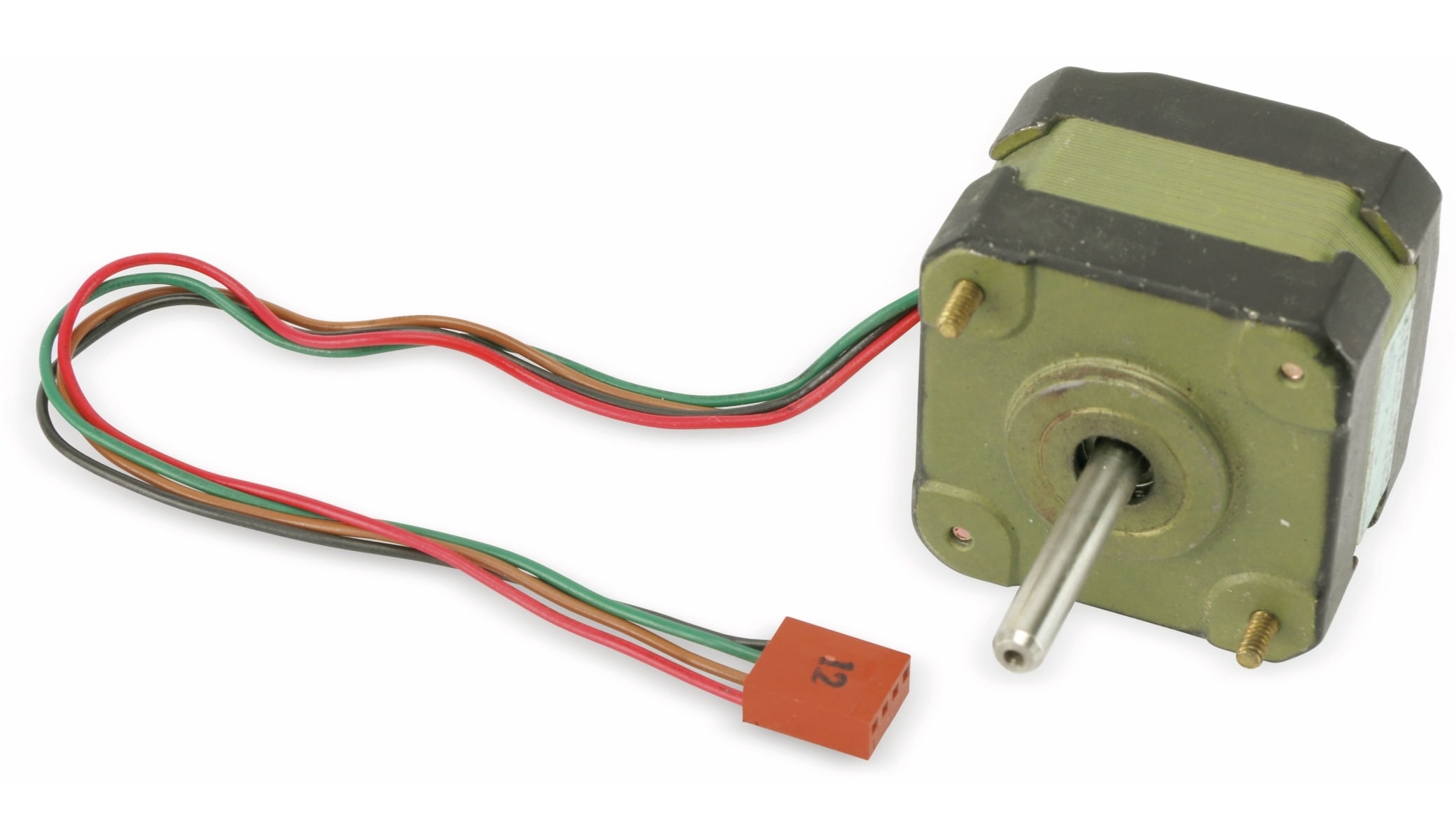 Schrittmotor, TANDON, KP4M2-203, 12 V-, 0,15 A, 1,8 ° Schrittmotor, TANDON, KP4M2-203, 12 V-, 0,15 A, 1,8 °