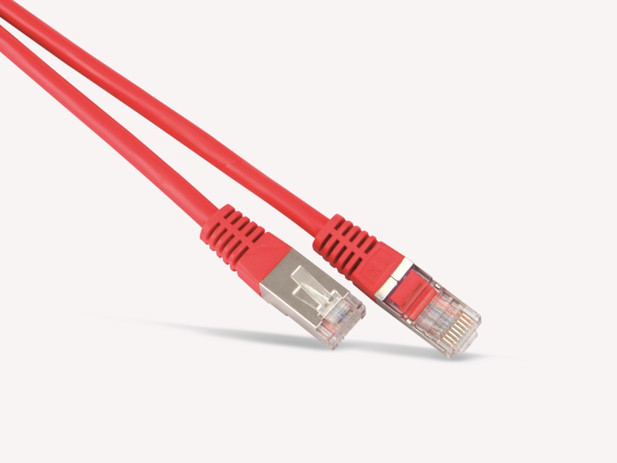 S-IMPULS Netzwerkpatchkabel CAT.6 , RJ45, 1:1, 1 m, rot S-IMPULS Netzwerkpatchkabel CAT.6 , RJ45, 1:1, 1 m, rot