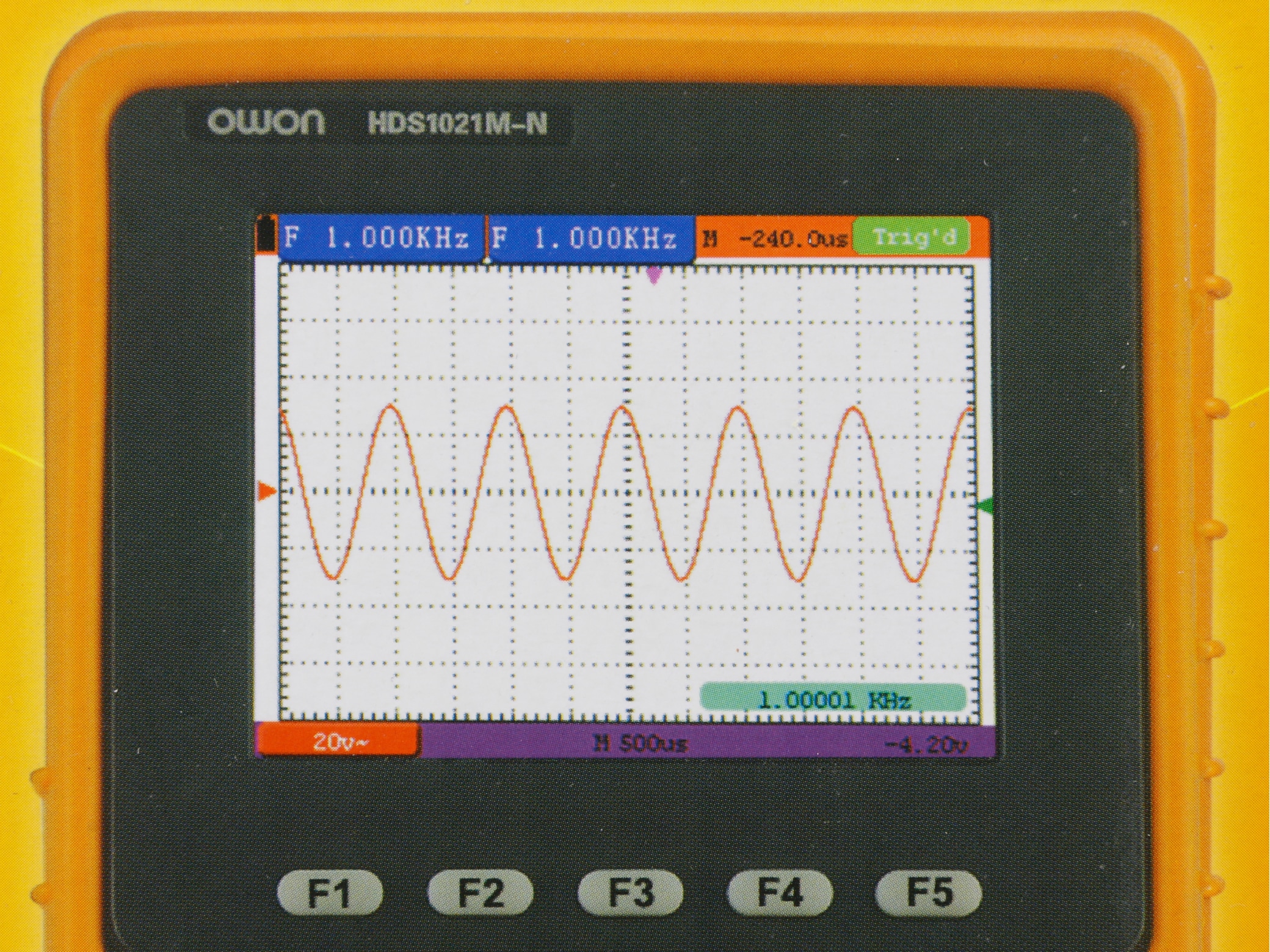 OWON LCD-Oszilloskop mit Multimeter, HDS1021M-N, 1- Kanal, 20 Mhz OWON LCD-Oszilloskop mit Multimeter, HDS1021M-N, 1- Kanal, 20 Mhz