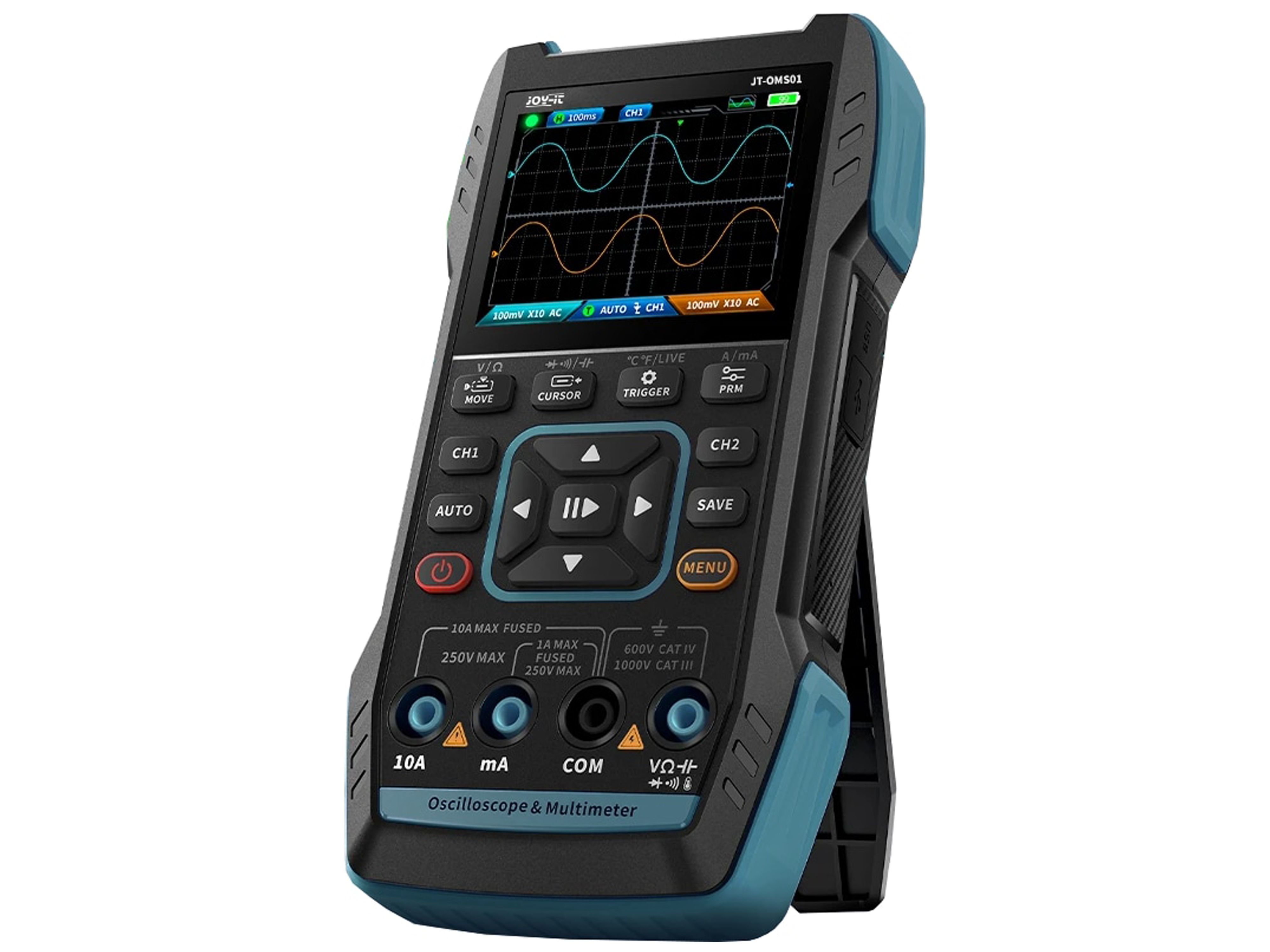 JOY-IT Handheld Oszilloskop, JT-OMS01, 3-in-1, mit Multimeter und Signalgenerator JOY-IT Handheld Oszilloskop, JT-OMS01, 3-in-1, mit Multimeter und Signalgenerator