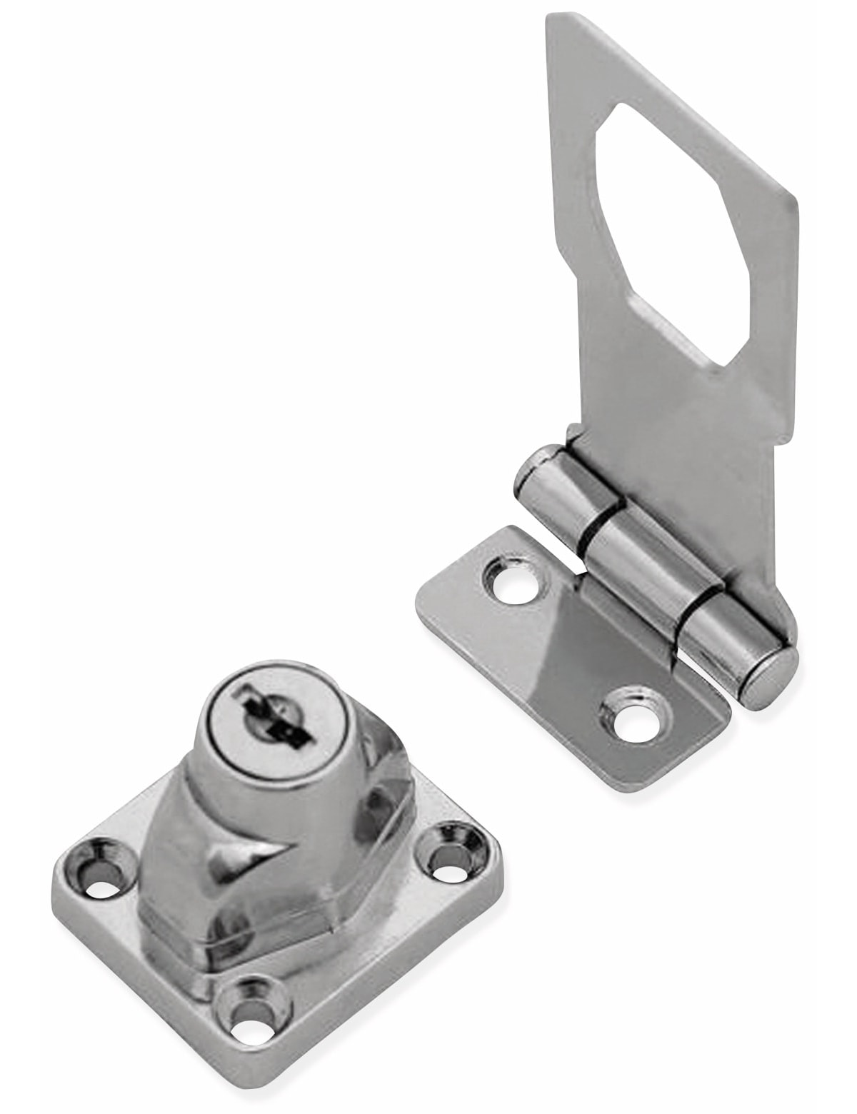 Überfalle mit Zylinderschloss, 77 mm Überfalle mit Zylinderschloss, 77 mm