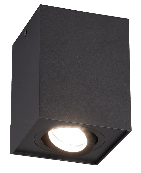 TRIO Deckenleuchte Biscuit 613000132 schwarz, GU10, max. 35W