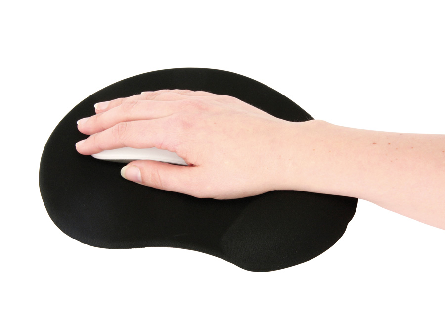 LOGILINK Maus-Pad mit Gel-Auflage, schwarz