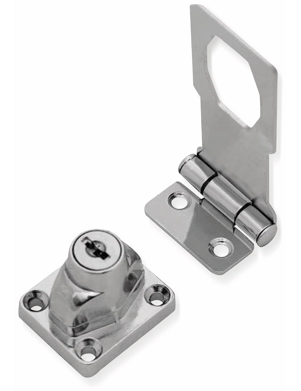 Überfalle mit Zylinderschloss, 102 mm Überfalle mit Zylinderschloss, 102 mm