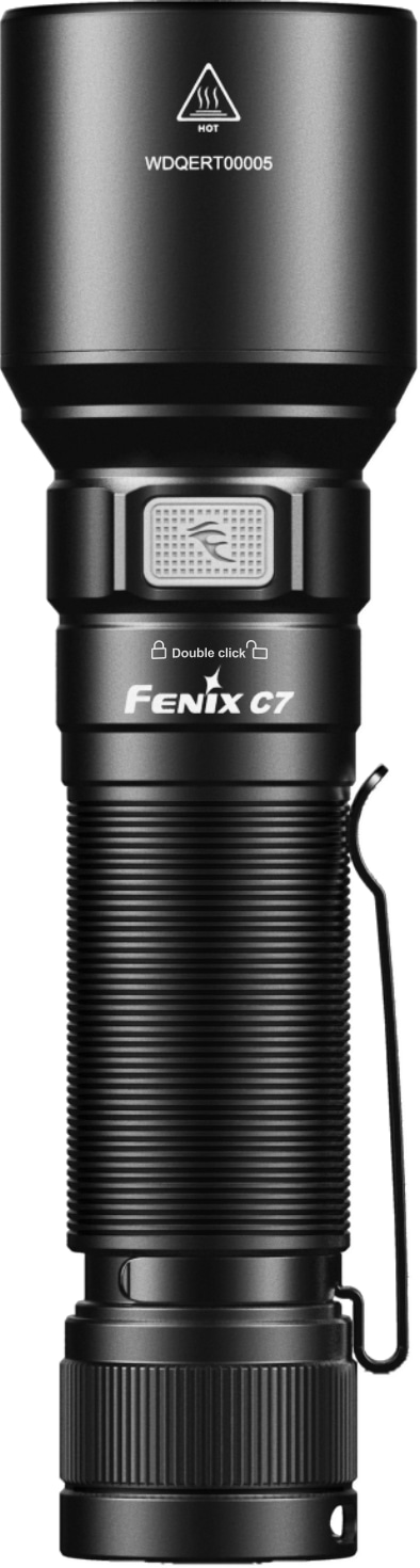 FENIX LED-Taschenlampe C7, Akkubetrieb, schwarz FENIX LED-Taschenlampe C7, Akkubetrieb, schwarz