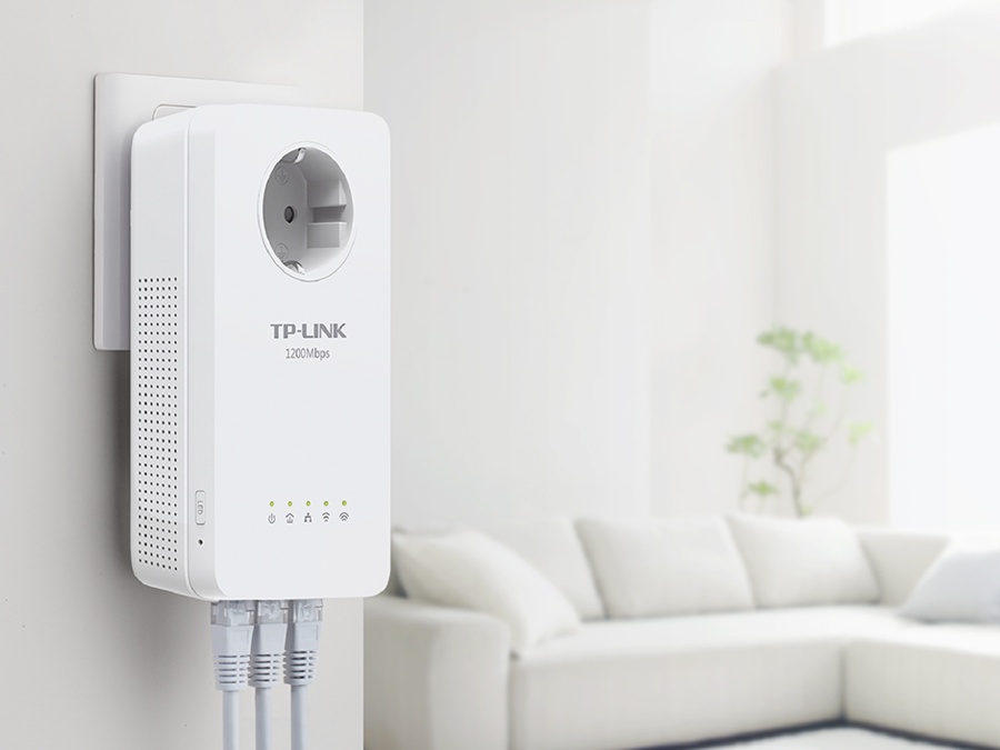 Powerline Adapter-Kit TP-LINK TL-WPA8630PKIT, 1,2 Gbps, WLAN