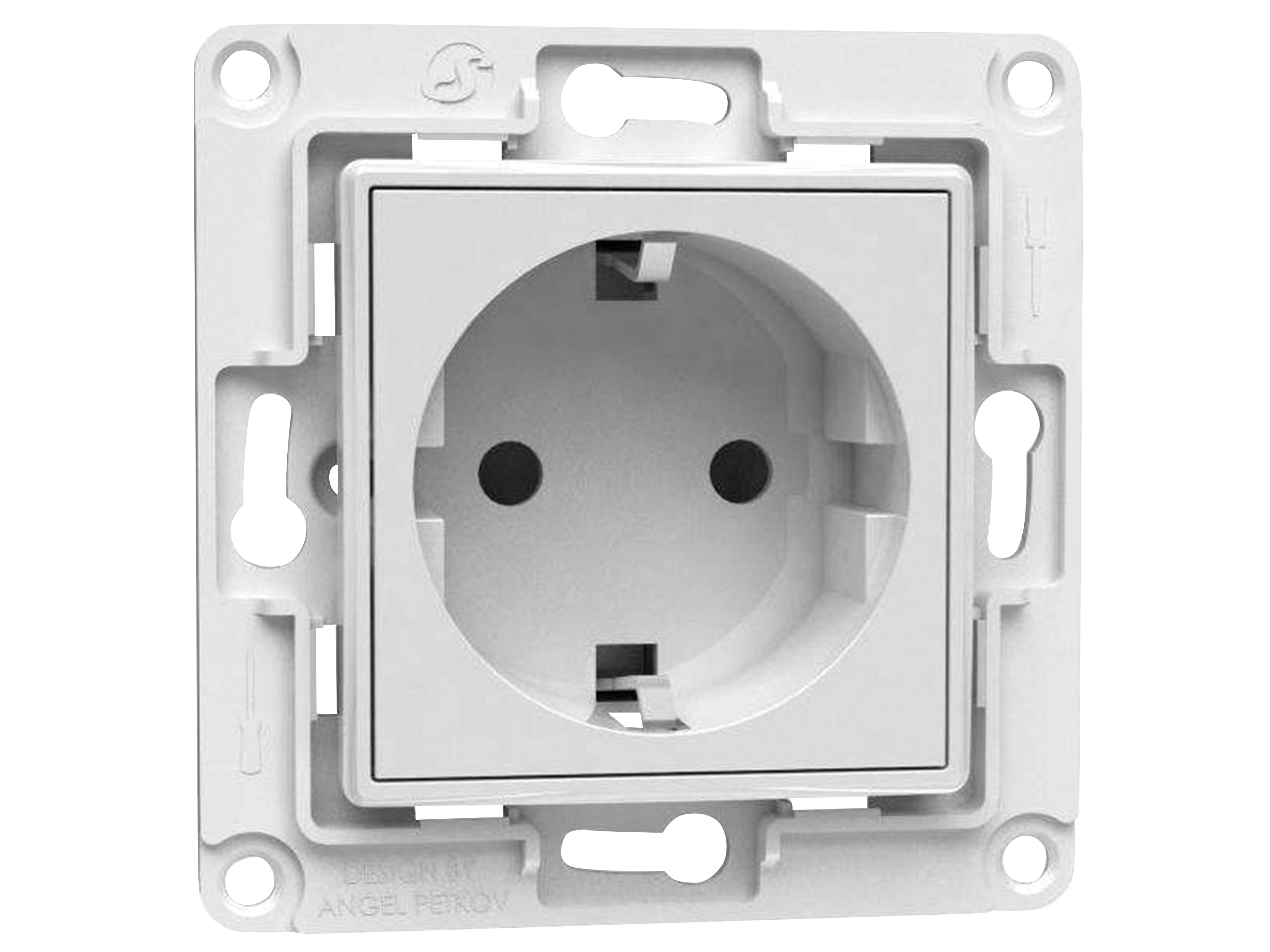 SHELLY Schutzkontakt-Steckdose Wall Socket EU, ohne Rahmen, weiß SHELLY Schutzkontakt-Steckdose Wall Socket EU, ohne Rahmen, weiß