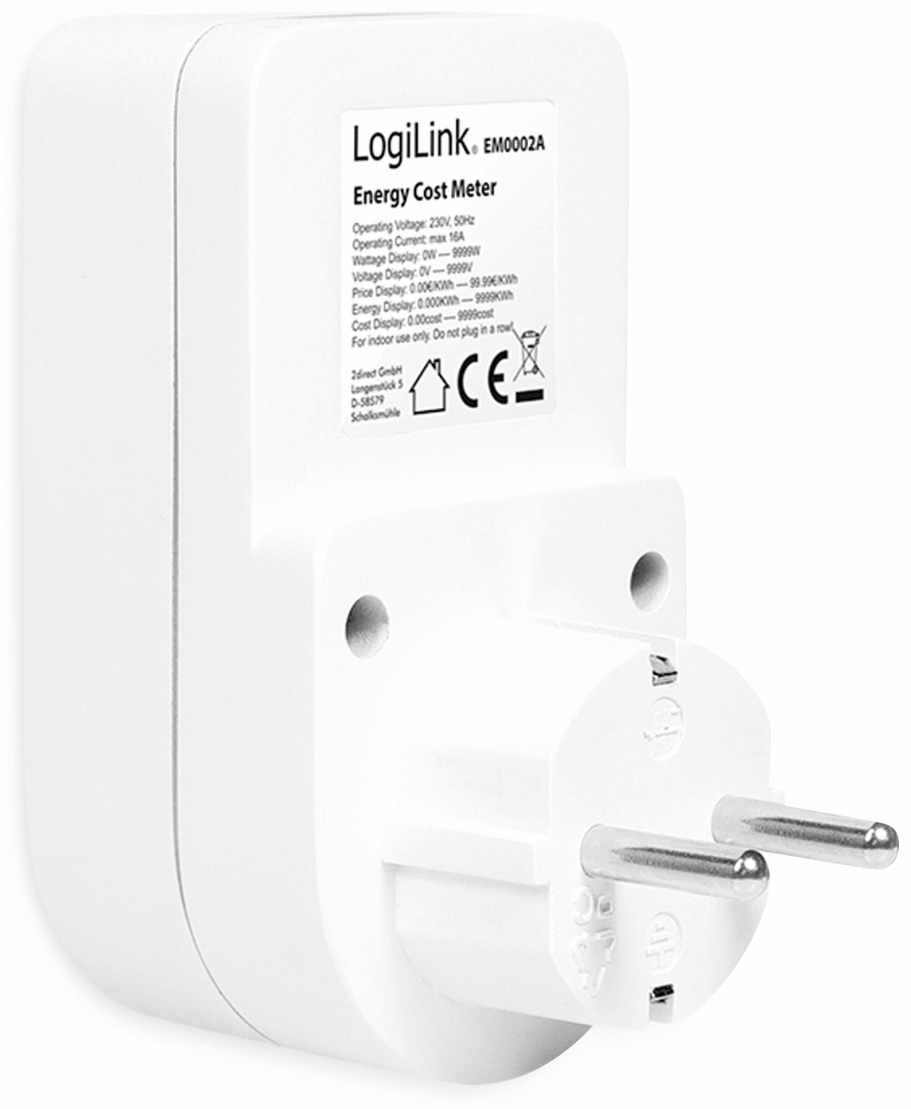 LOGILINK Energiekosten-Messgerät EM0002A