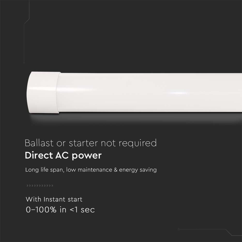 V-TAC LED-Unterbauleuchte VT-8049, 40 W, 4800lm, 6500K, IP20 V-TAC LED-Unterbauleuchte VT-8049, 40 W, 4800lm, 6500K, IP20