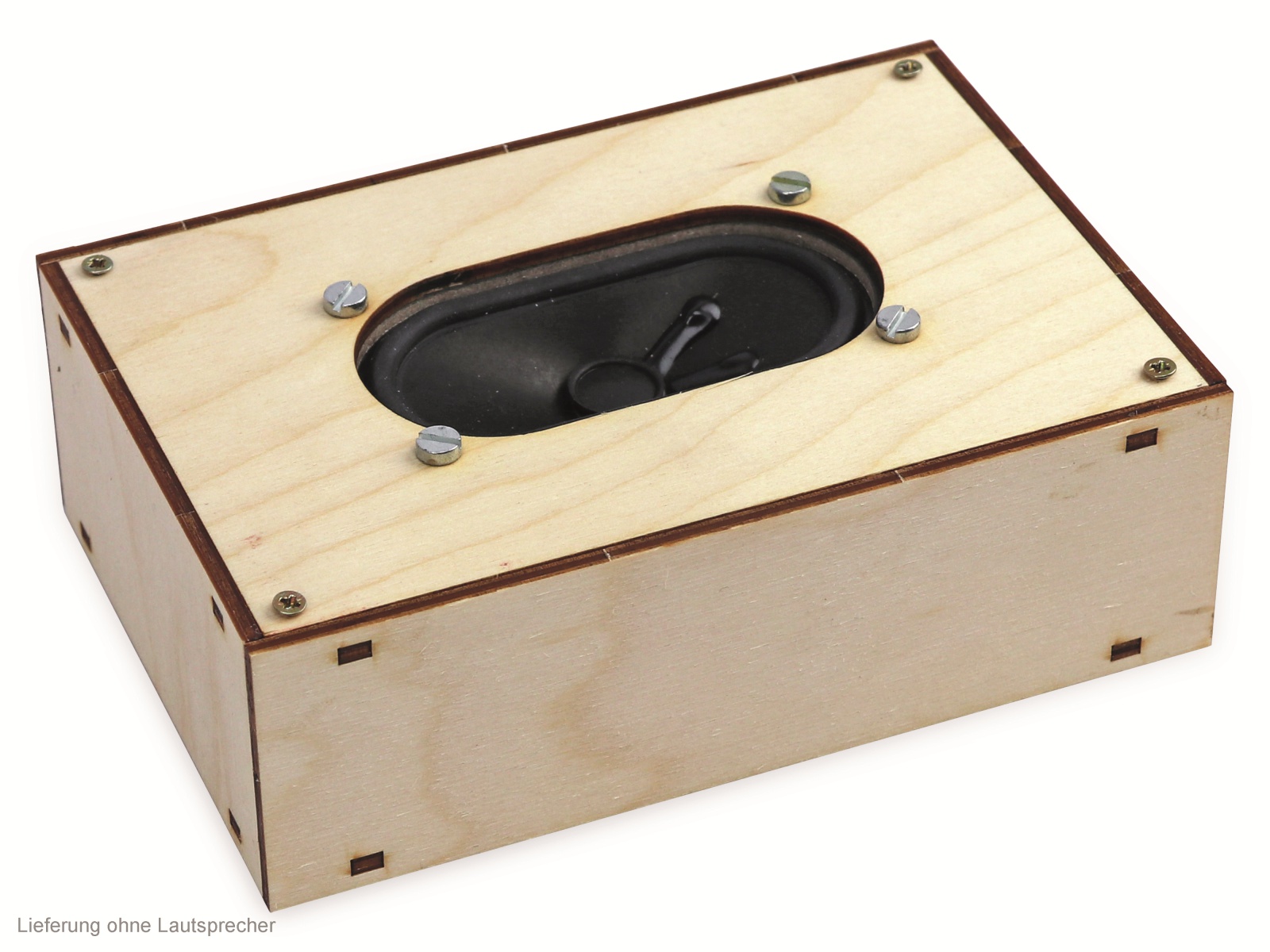 SOL-EXPERT Holzboxbausatz für Lautsprecher BN 390154, 150 x 100 x 50 mm