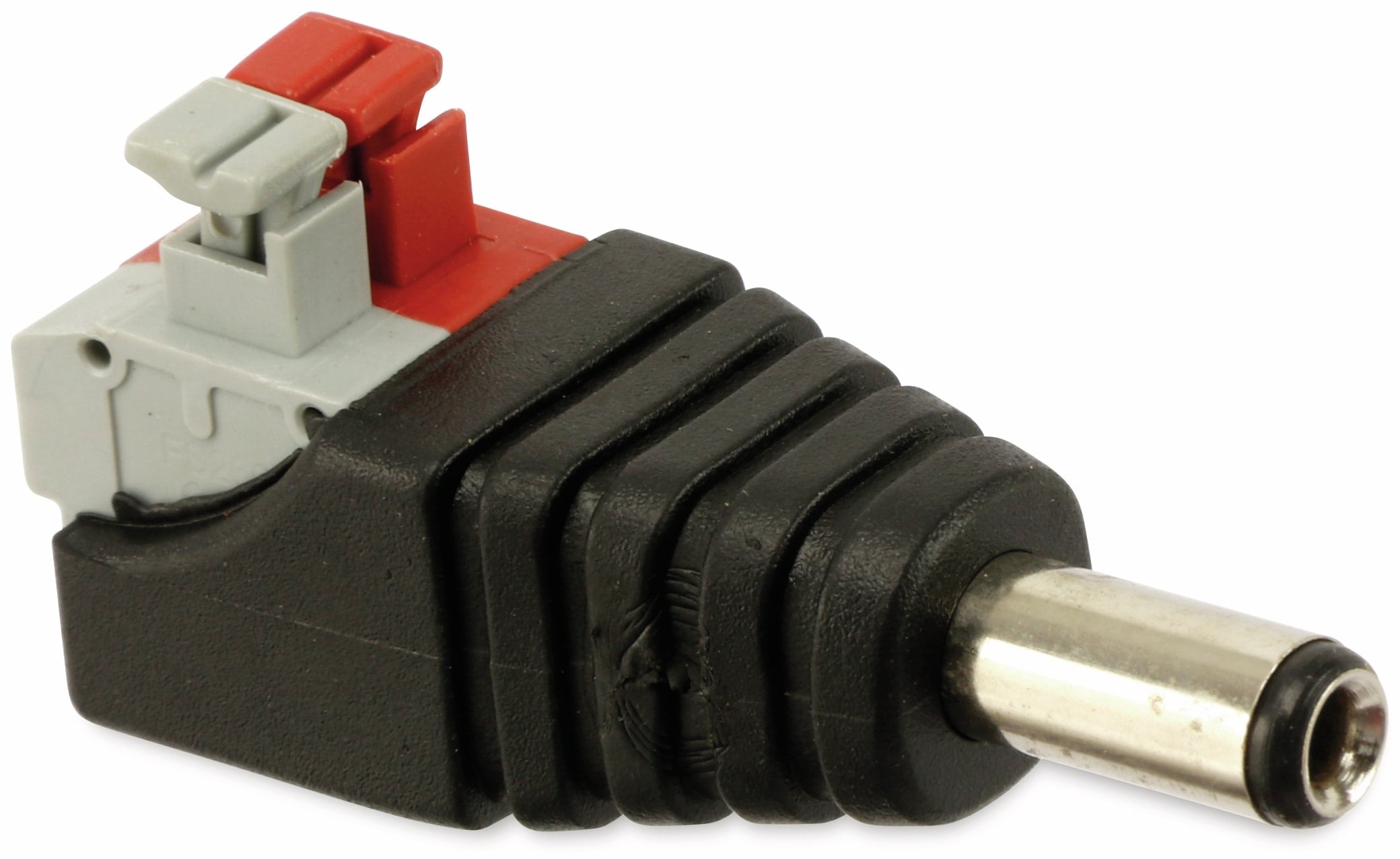 Hohlsteckeradapter, 5,5/2,5 mm auf Steckklemmen