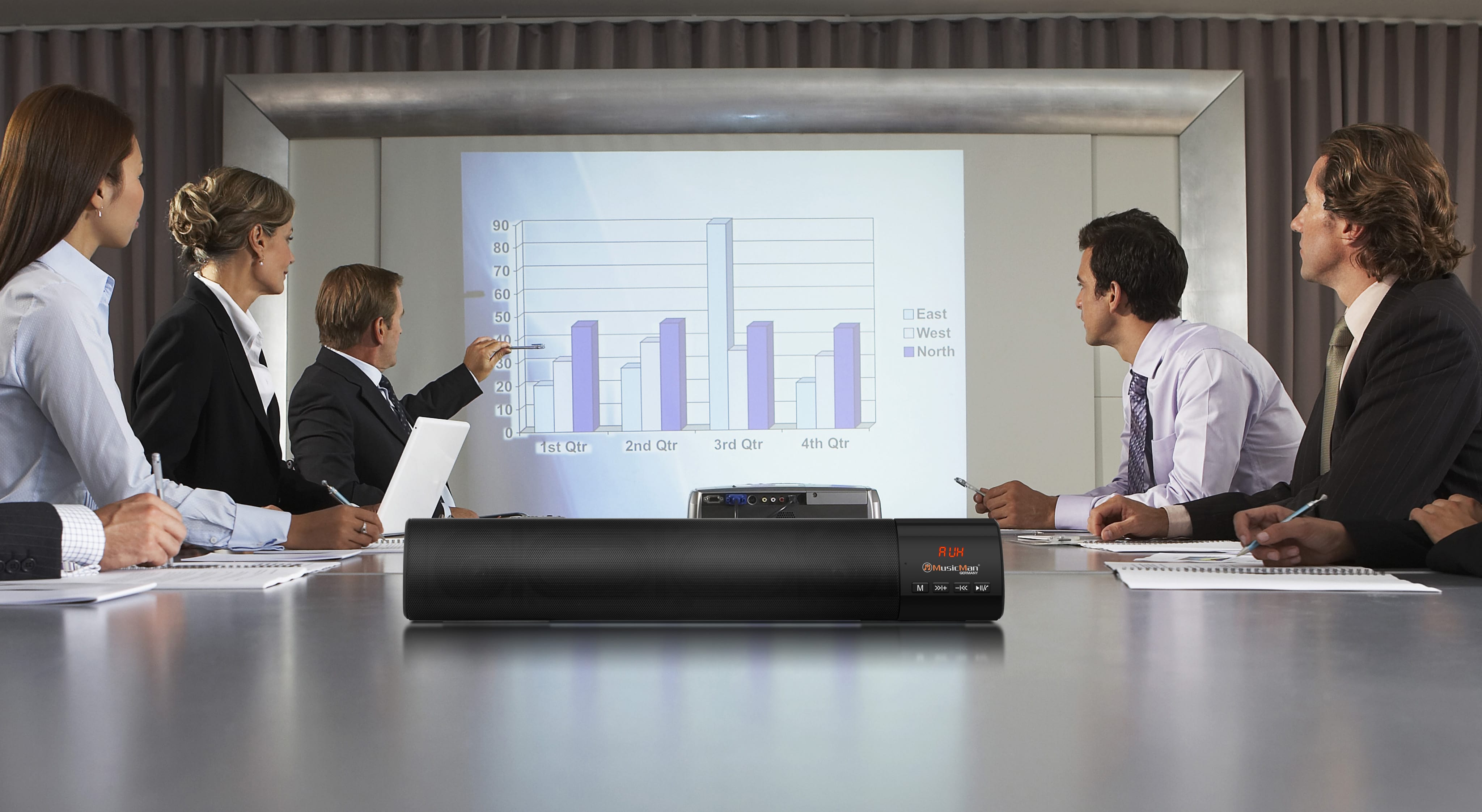 MUSICMAN Mini-Soundbar BT-X54, schwarz MUSICMAN Mini-Soundbar BT-X54, schwarz