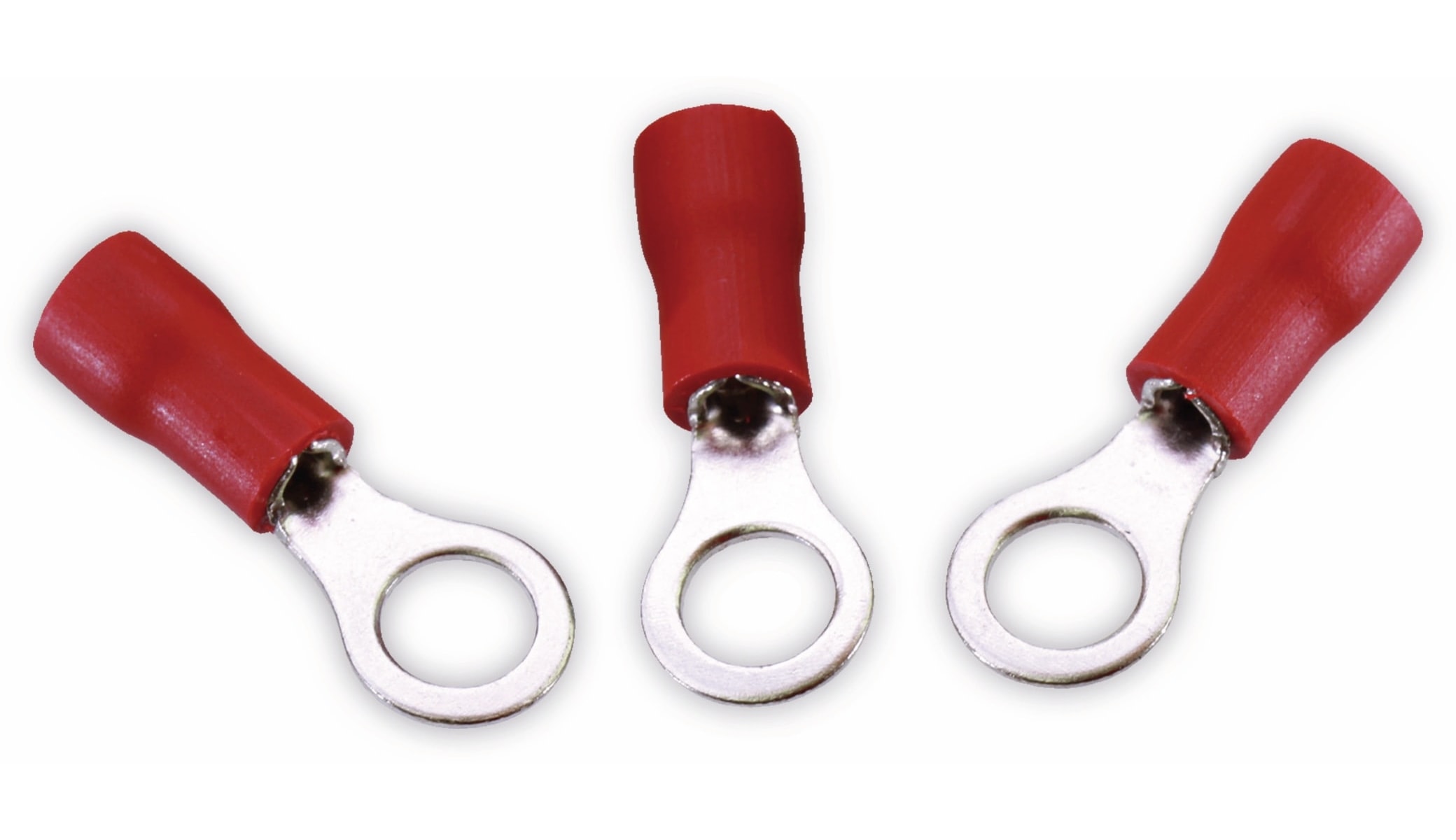 Ringkabelschuh, 1,5mm ², M4, 10 Stück Ringkabelschuh, 1,5mm ², M4, 10 Stück