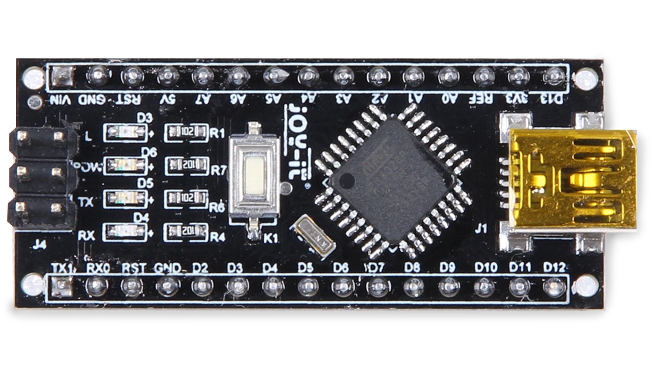 JOY-IT Arduino™ kompatibles Nano V3 Board mit ATmega328P-AU JOY-IT Arduino™ kompatibles Nano V3 Board mit ATmega328P-AU