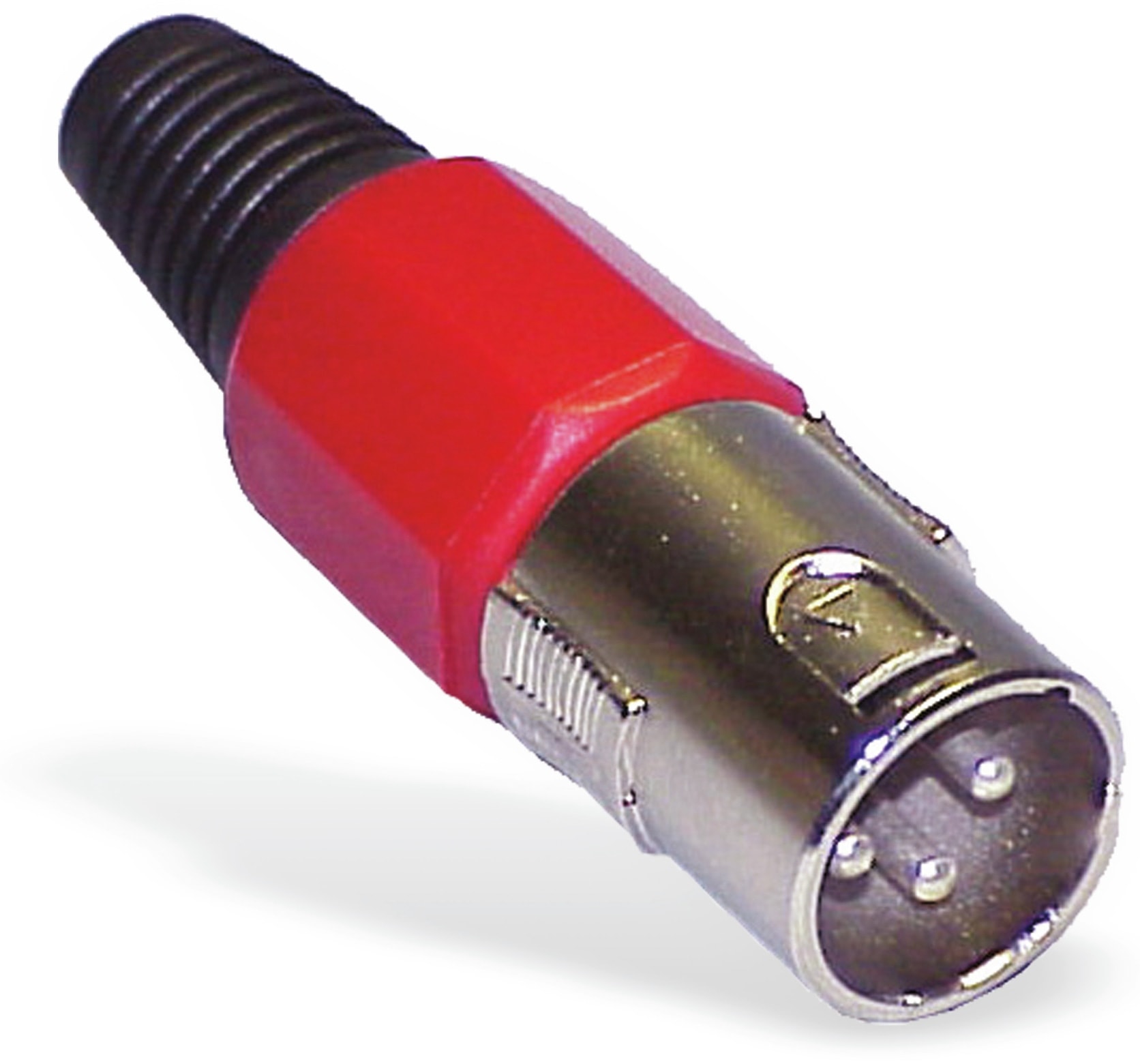 S-IMPULS XLR-Stecker, 3-polig, rot S-IMPULS XLR-Stecker, 3-polig, rot