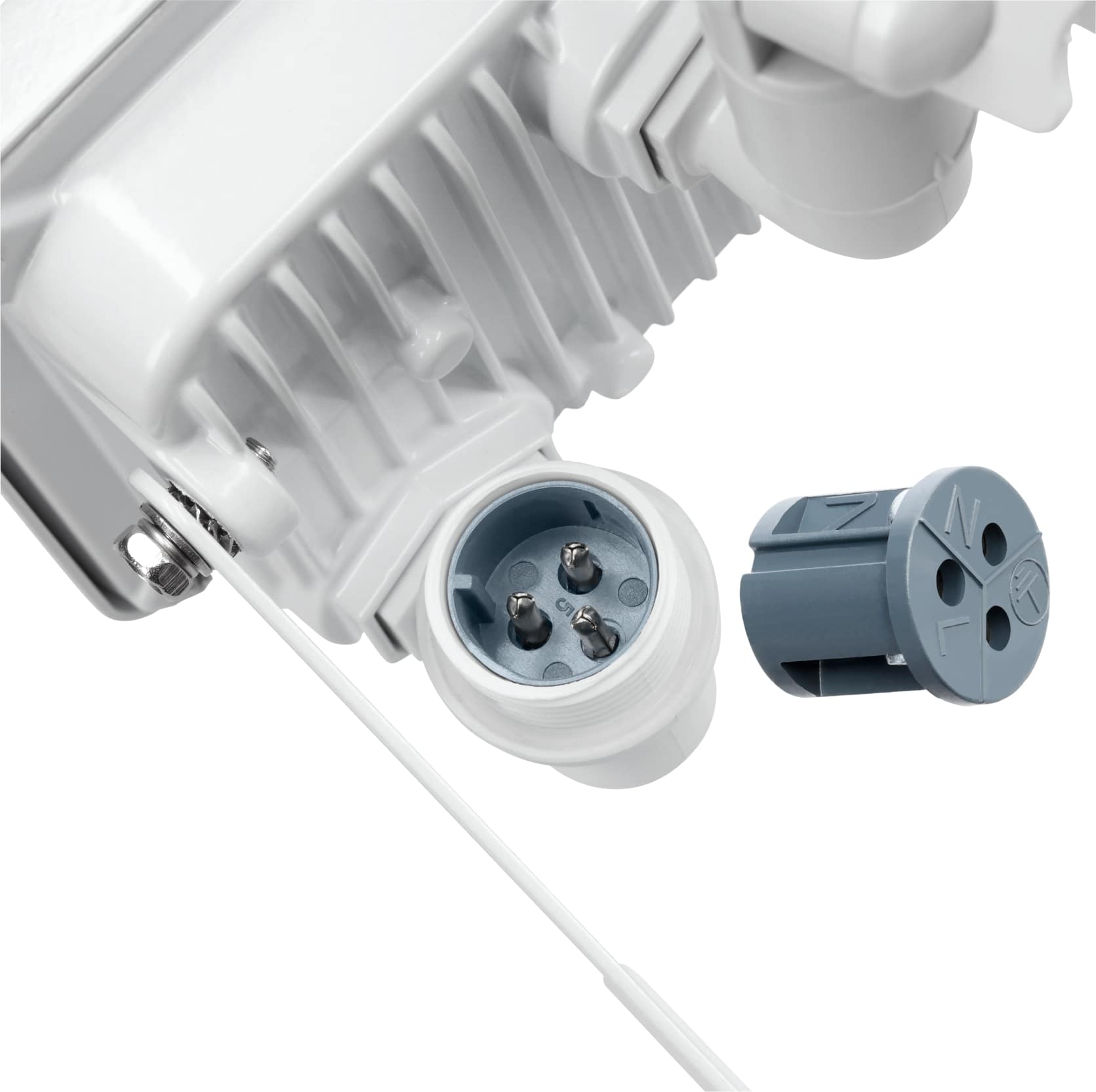GOOBAY LED-Fluter mit Bewegungsmelder, 30W, 2550lm, 4000K, weiß GOOBAY LED-Fluter mit Bewegungsmelder, 30W, 2550lm, 4000K, weiß