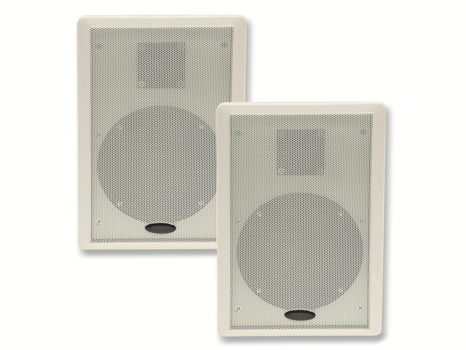CHILITEC Flach-Lautsprecher 17804, 40 W, weiß, 2 Stück CHILITEC Flach-Lautsprecher 17804, 40 W, weiß, 2 Stück