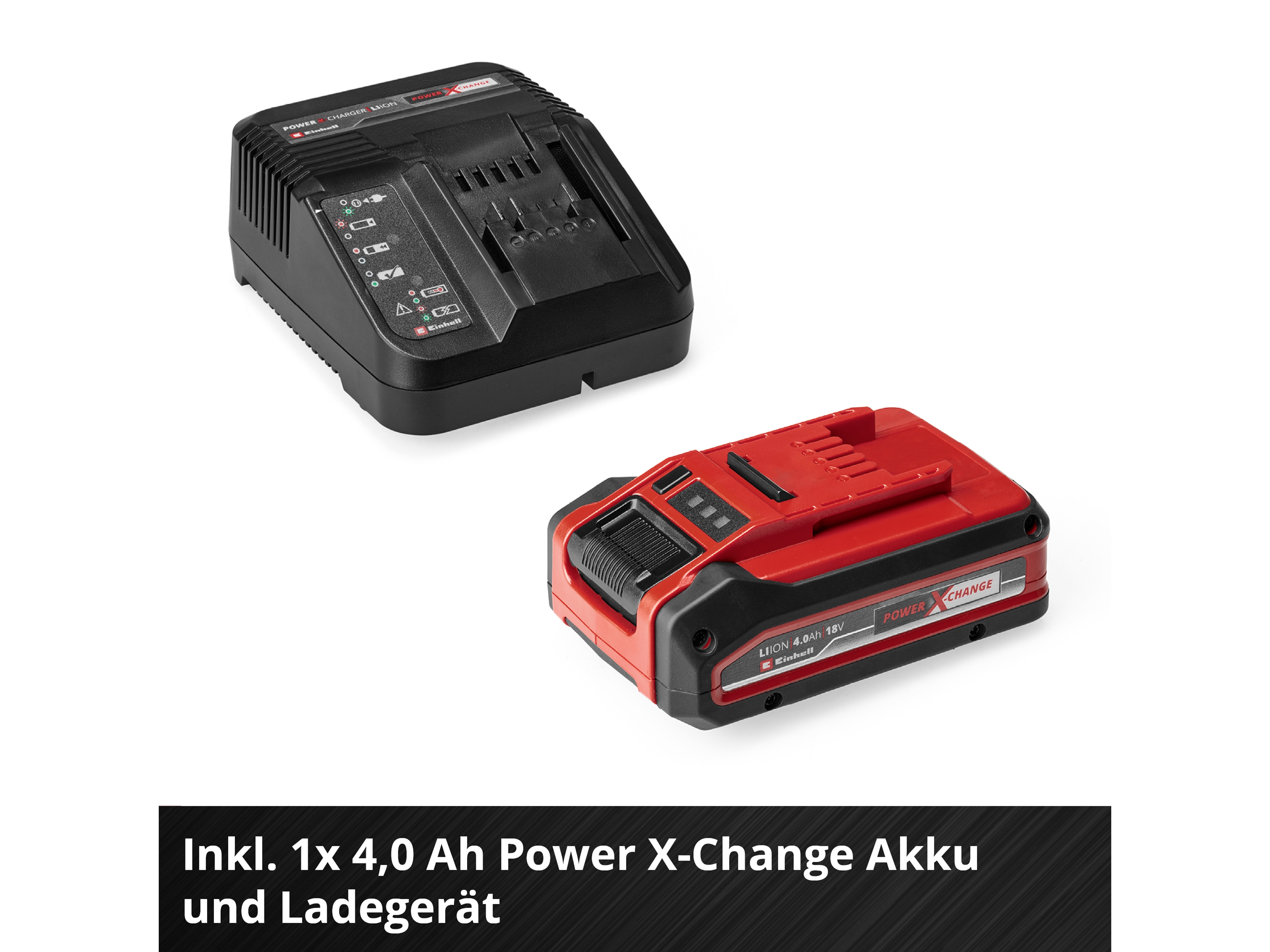 EINHELL Akku-Winkelschleifer TE-AG 18/125-2 Li, 4431190, 1x 4,0 Ah