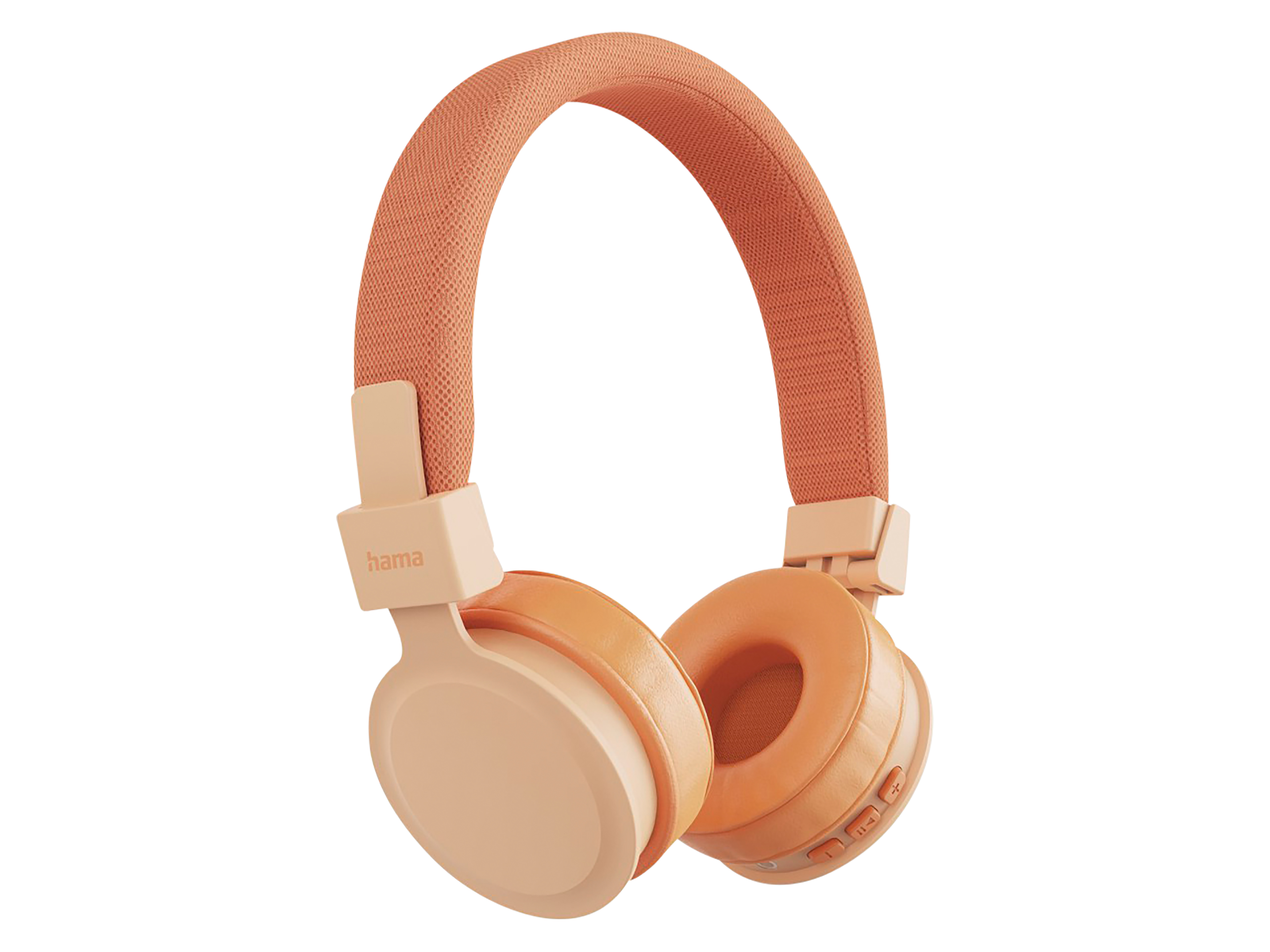 On-Ear Kopfhörer HAMA, Freedom Lit III, Bluetooth, faltbar, Sprachsteuerung orange