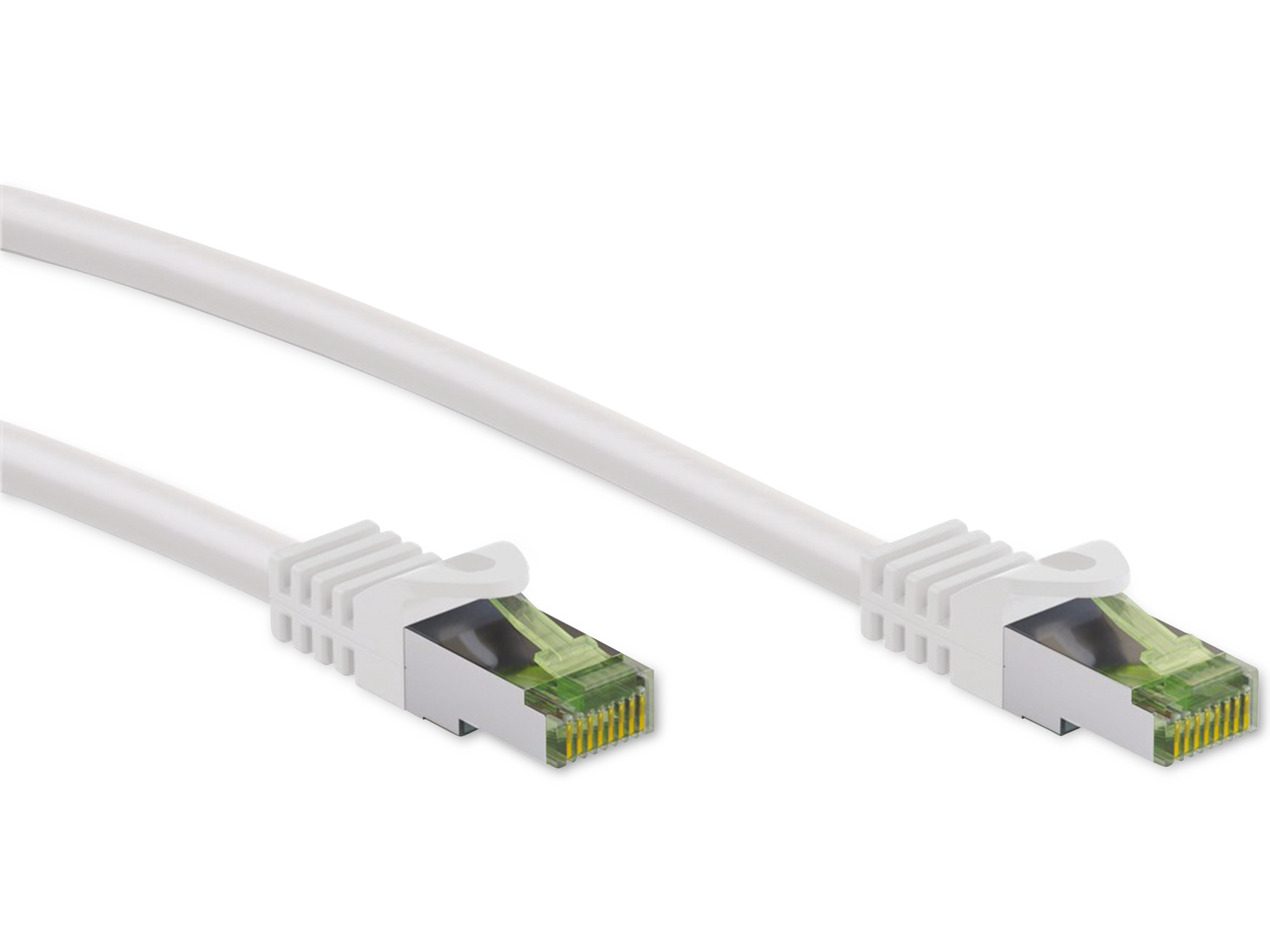 GOOBAY CAT.8.1 Netzwerkkabel S/FTP, GHMT, CU, weiß, 15,0m GOOBAY CAT.8.1 Netzwerkkabel S/FTP, GHMT, CU, weiß, 15,0m