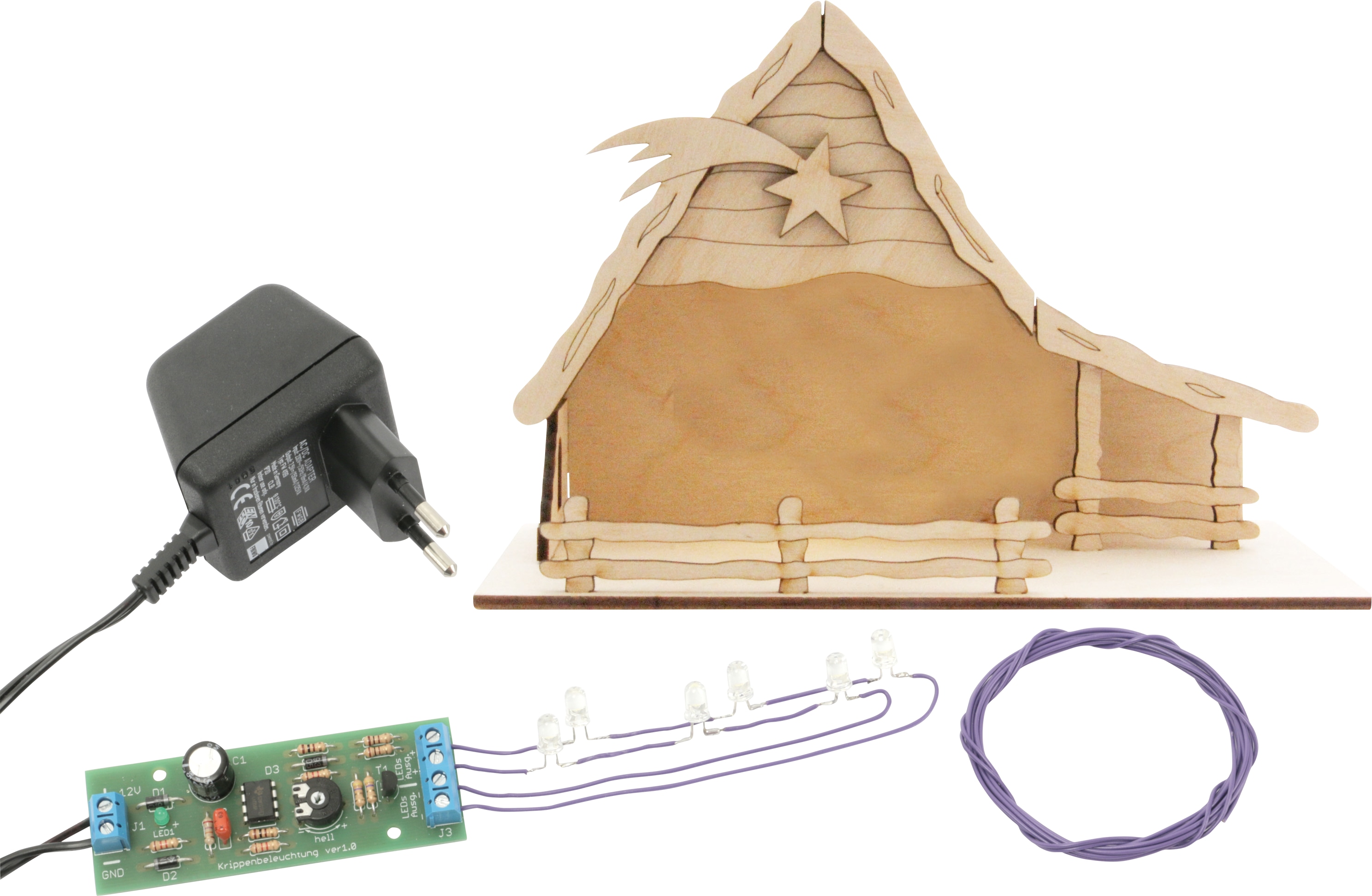 Bausatz-Bundle, Weihnachtskrippe