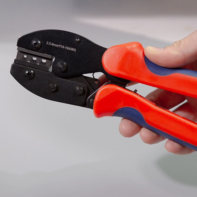 LOGILINK Crimpzange für PV-Steckverbinder, von Solarmodul-PV-Kabeln