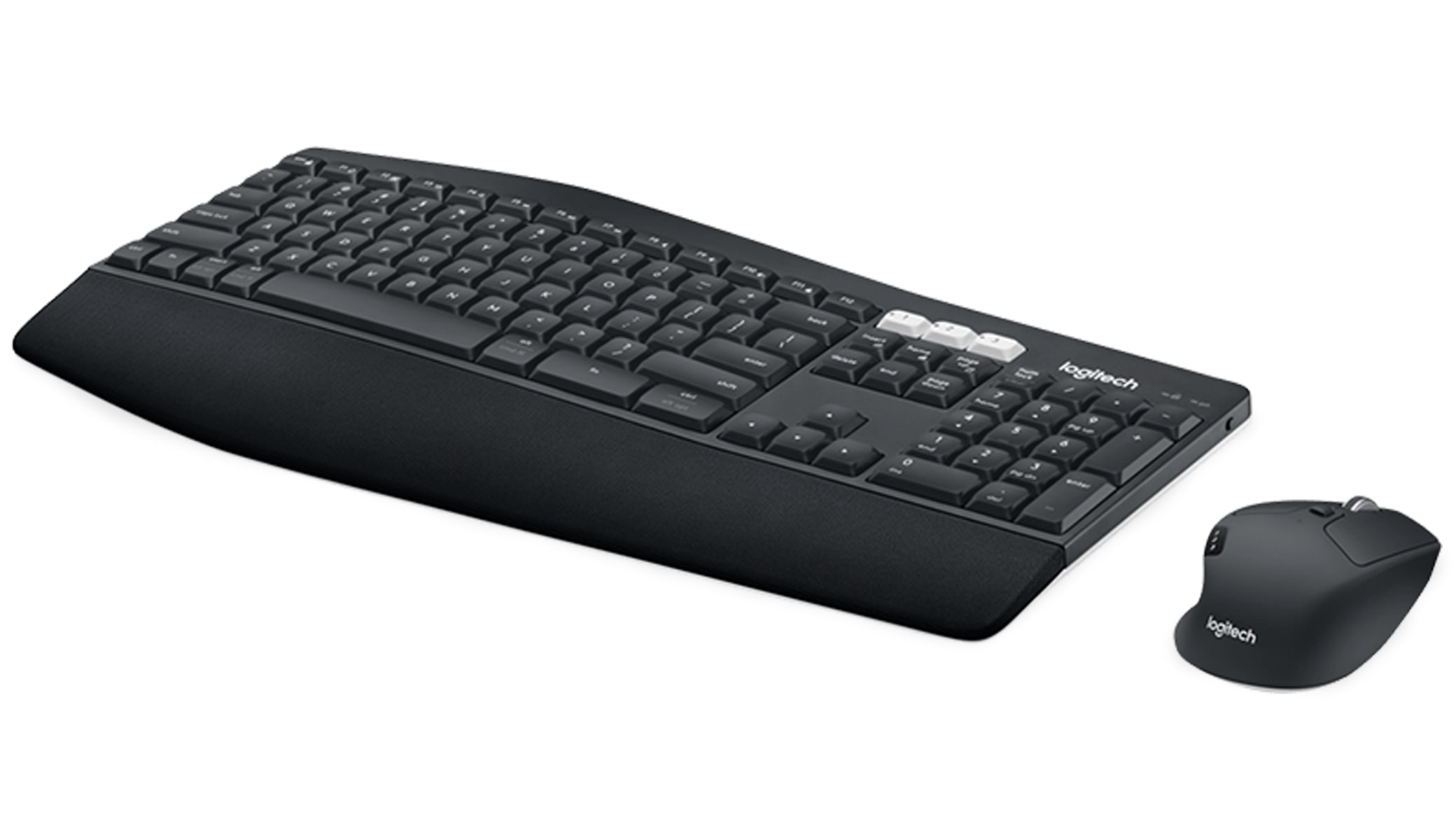 LOGITECH Funk-Tastatur- und Maus-Set MK850, Unifying, 1000 dpi