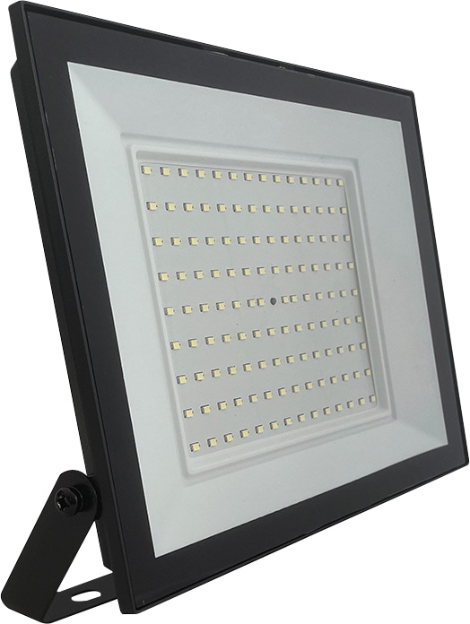 V-TAC LED-Fluter, VT-44109, 100 W, 4000K, EEK: F, 8150 lm, neutralweiß, IP65, schwarz V-TAC LED-Fluter, VT-44109, 100 W, 4000K, EEK: F, 8150 lm, neutralweiß, IP65, schwarz