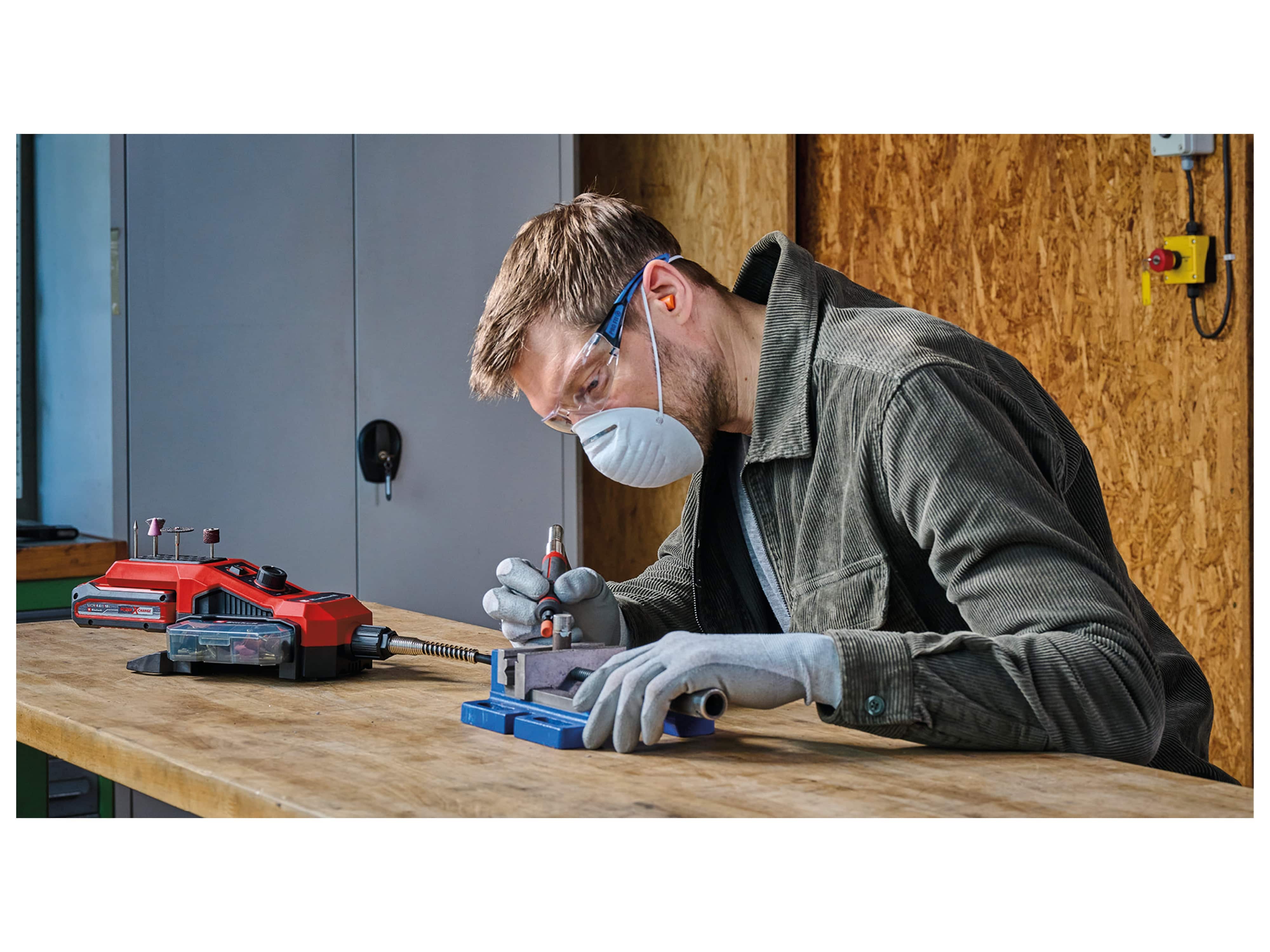 EINHELL Akku Schleif-/ Gravur-W. (stat), TE-MT 18/34 Li Kit (1x 4,0 Ah) EINHELL Akku Schleif-/ Gravur-W. (stat), TE-MT 18/34 Li Kit (1x 4,0 Ah)