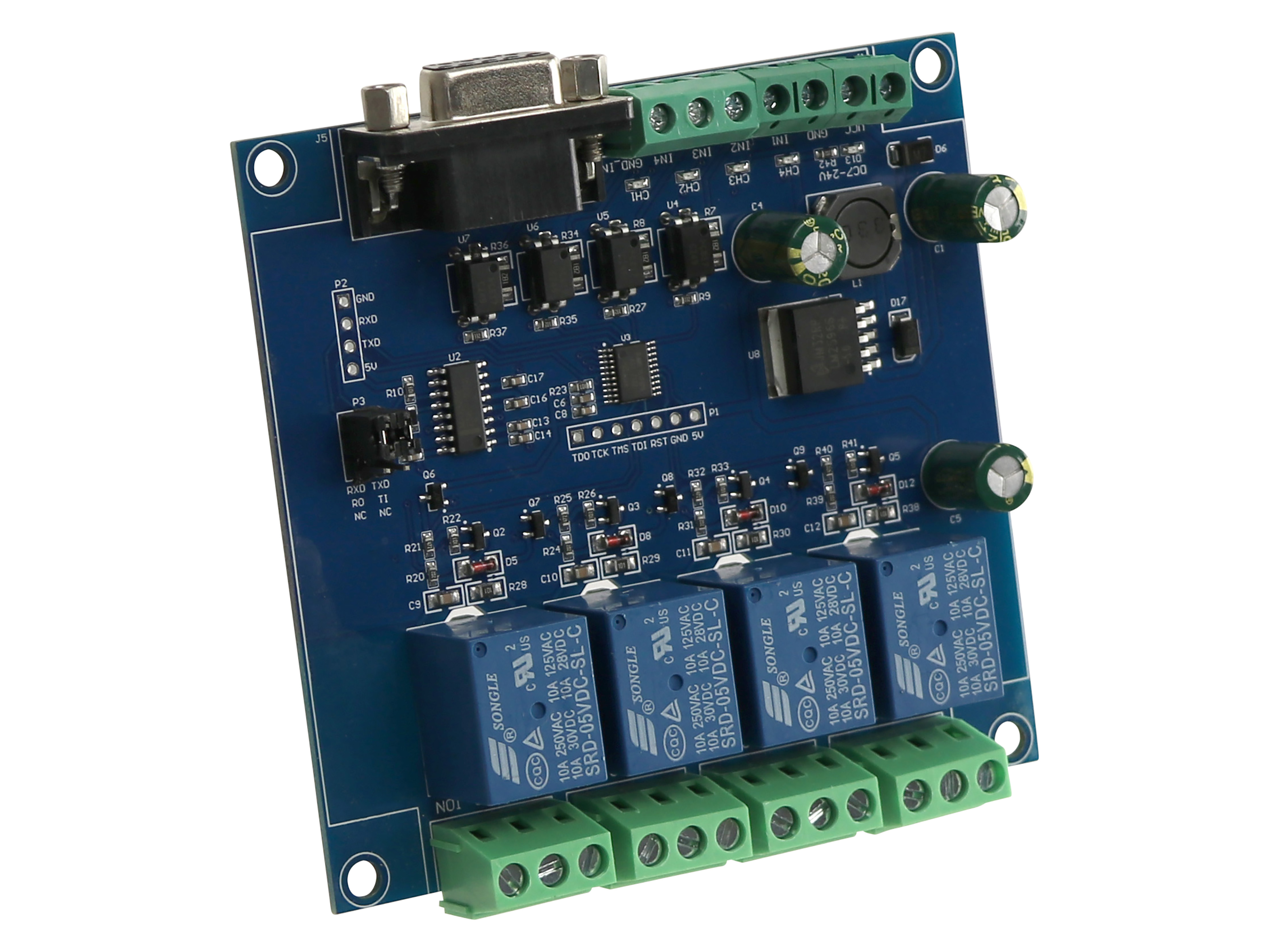 DAYPOWER Relaismodul 232-4R-D7, 4 Kanal DAYOWER Relaismodul 232-4R-D7, 4 Kanal