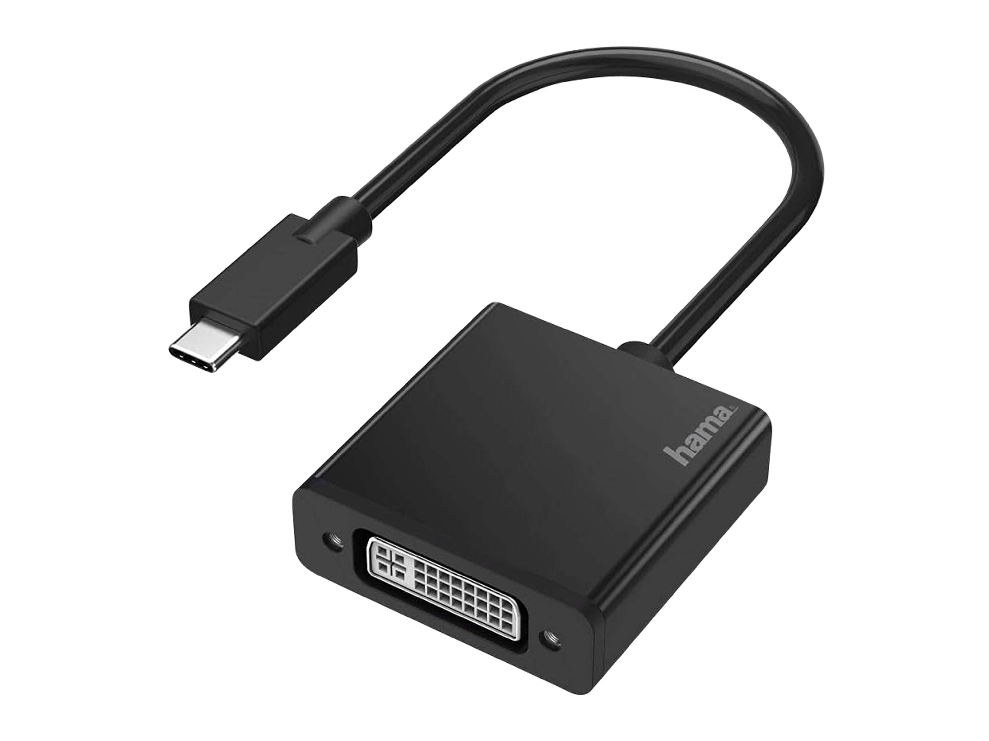 HAMA USB-C Adapter 200333, USB-C auf DVI HAMA USB-C Adapter 200333, USB-C auf DVI