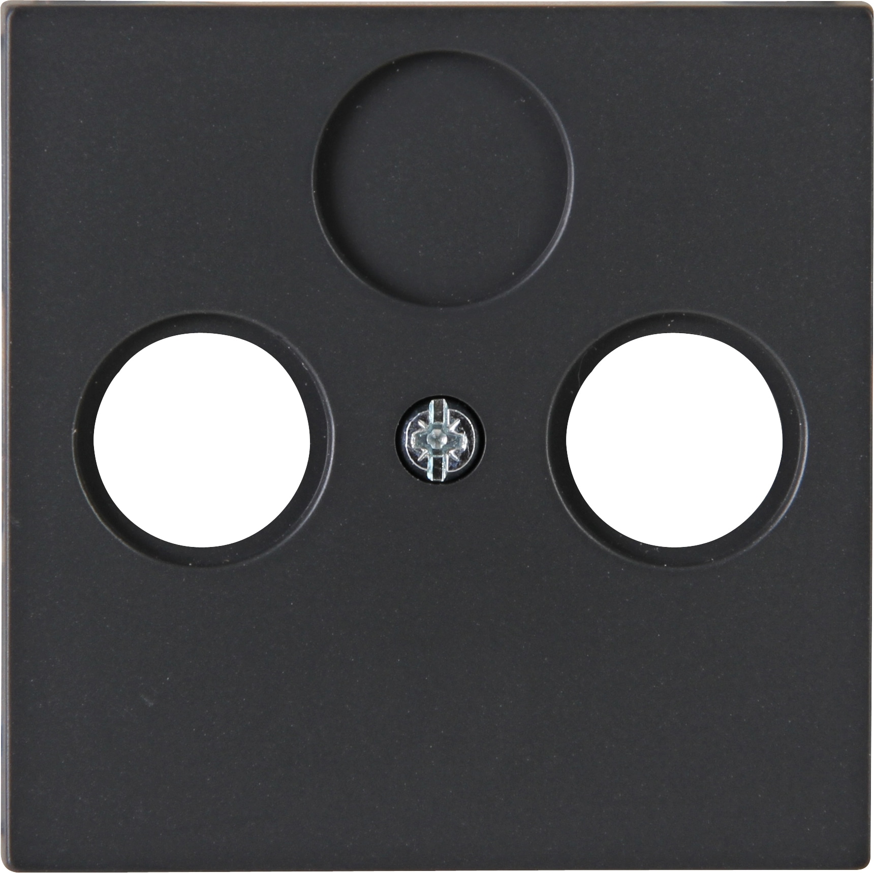 KOPP Antennensteckdosen-Abdeckung, Athenis, anthrazit