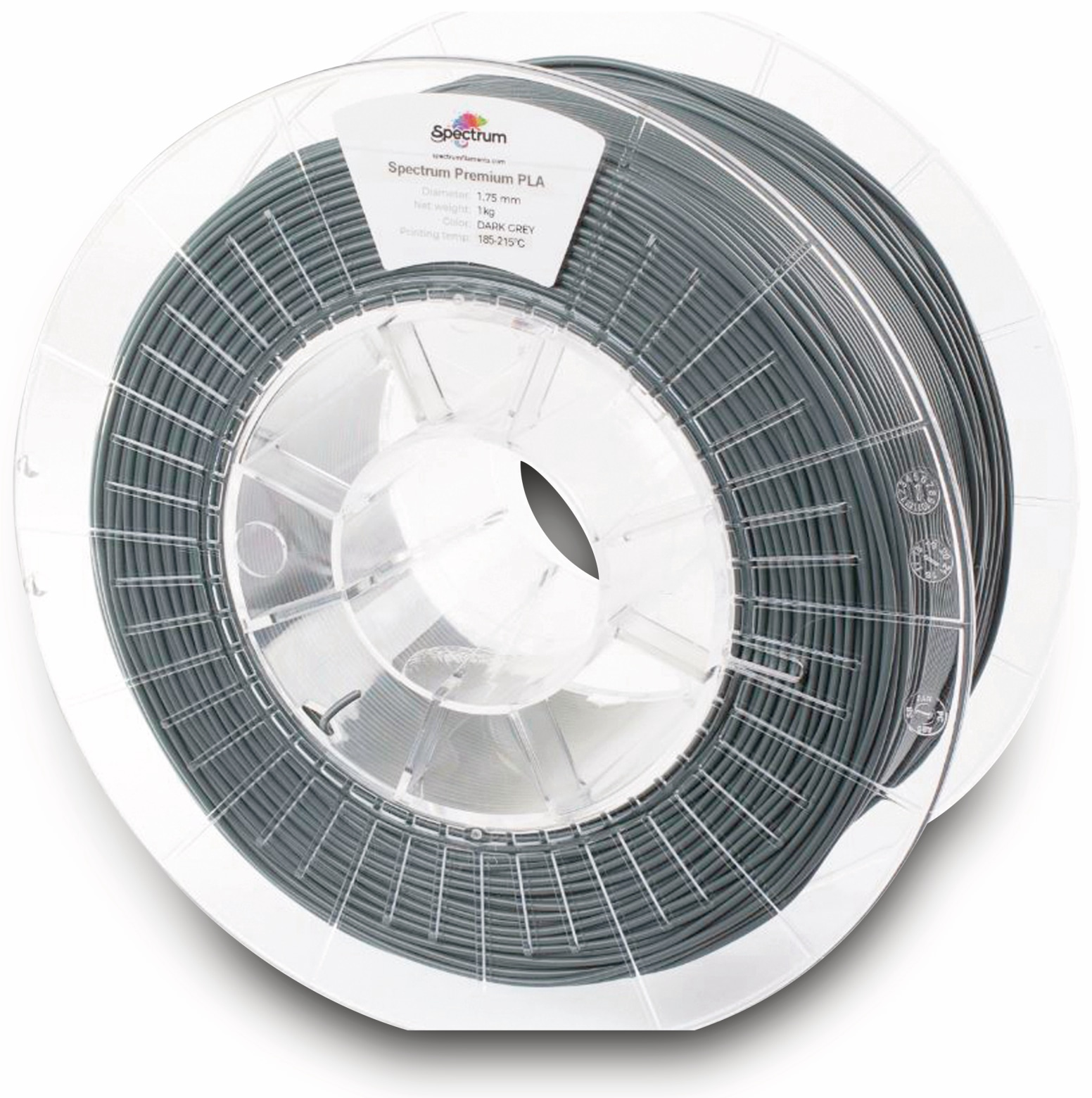 SPECTRUM 3D Filament PLA 1.75mm DEEP schwarz 1kg