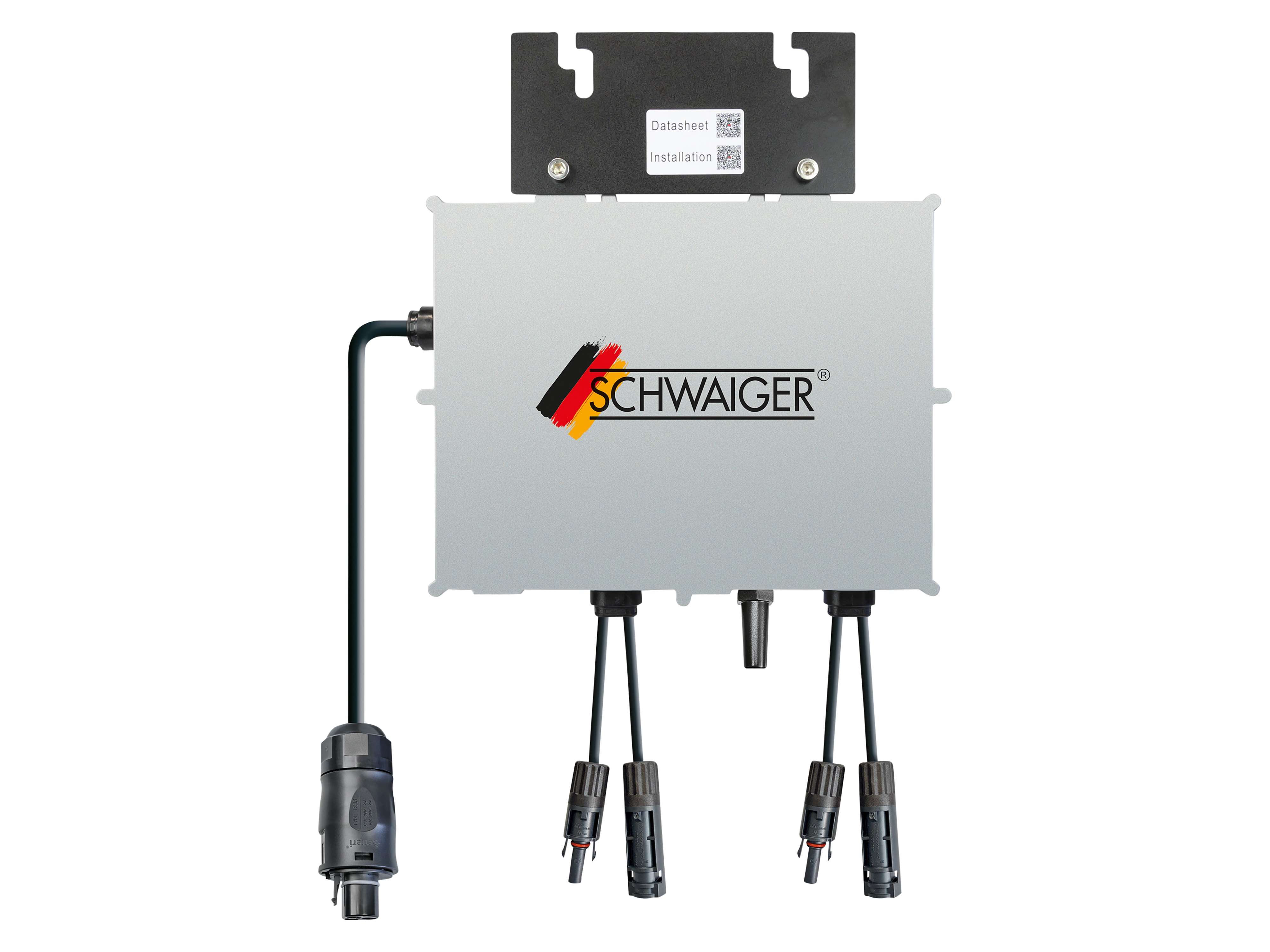 SCHWAIGER Wechselrichter SOWR0800, 800 W, mit 5 m Anschlusskabel