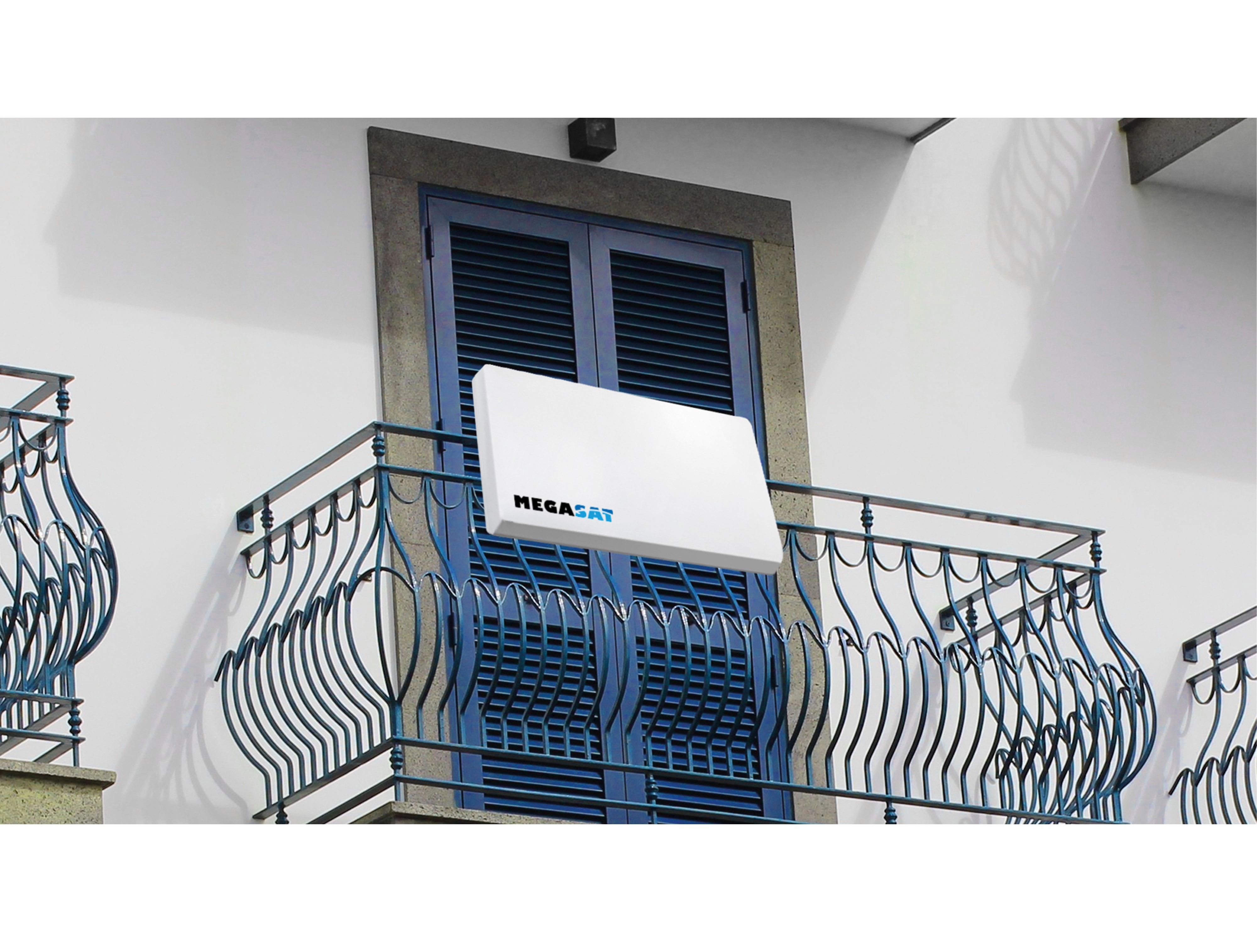 MEGASAT, SAT-Flachantenne H30 D2 Twin, Profi-Line