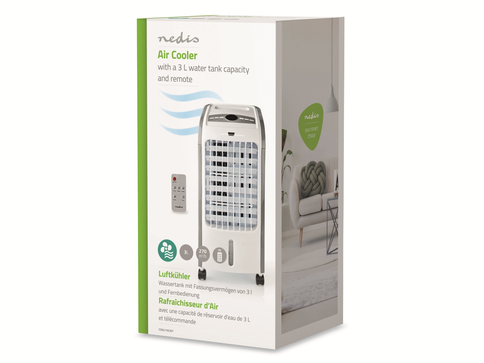NEDIS Luftkühler COOL115CWT