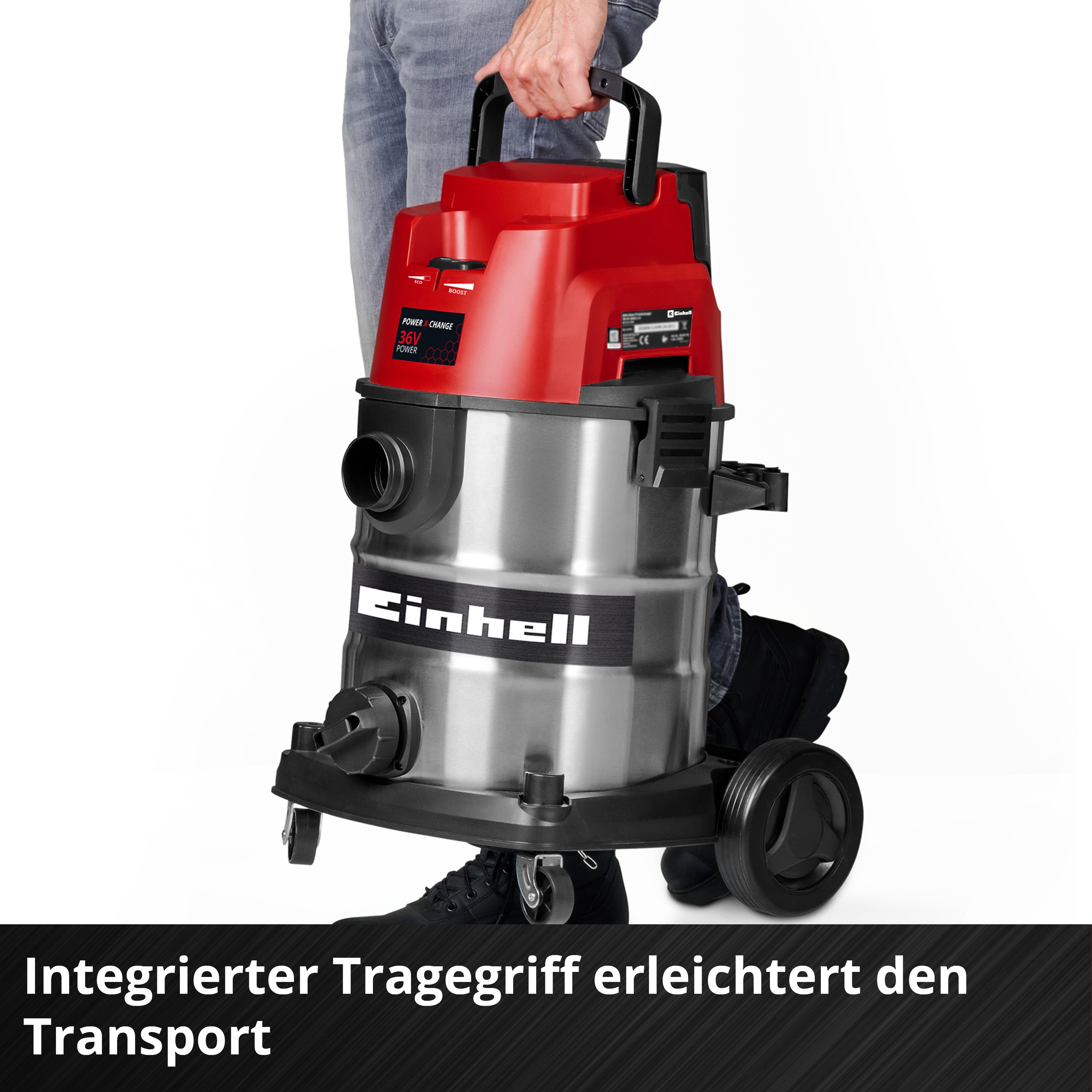 EINHELL Akku-Nass-Trockensauger TE-VC 36/25 Li S-Solo EINHELL Akku-Nass-Trockensauger TE-VC 36/25 Li S-Solo