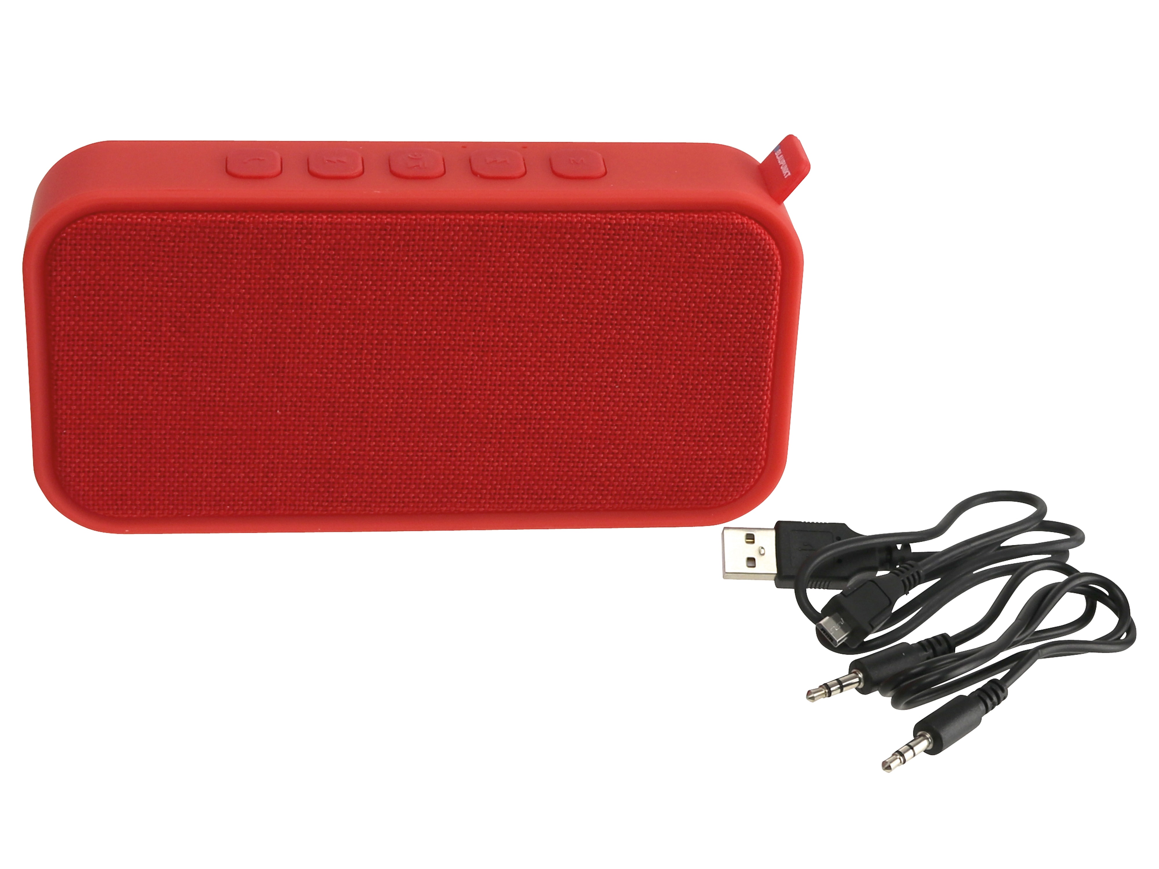 BLAUPUNKT Bluetooth-Lautsprecher BTR 60 RD, rot BLAUPUNKT Bluetooth-Lautsprecher BTR 60 RD, rot